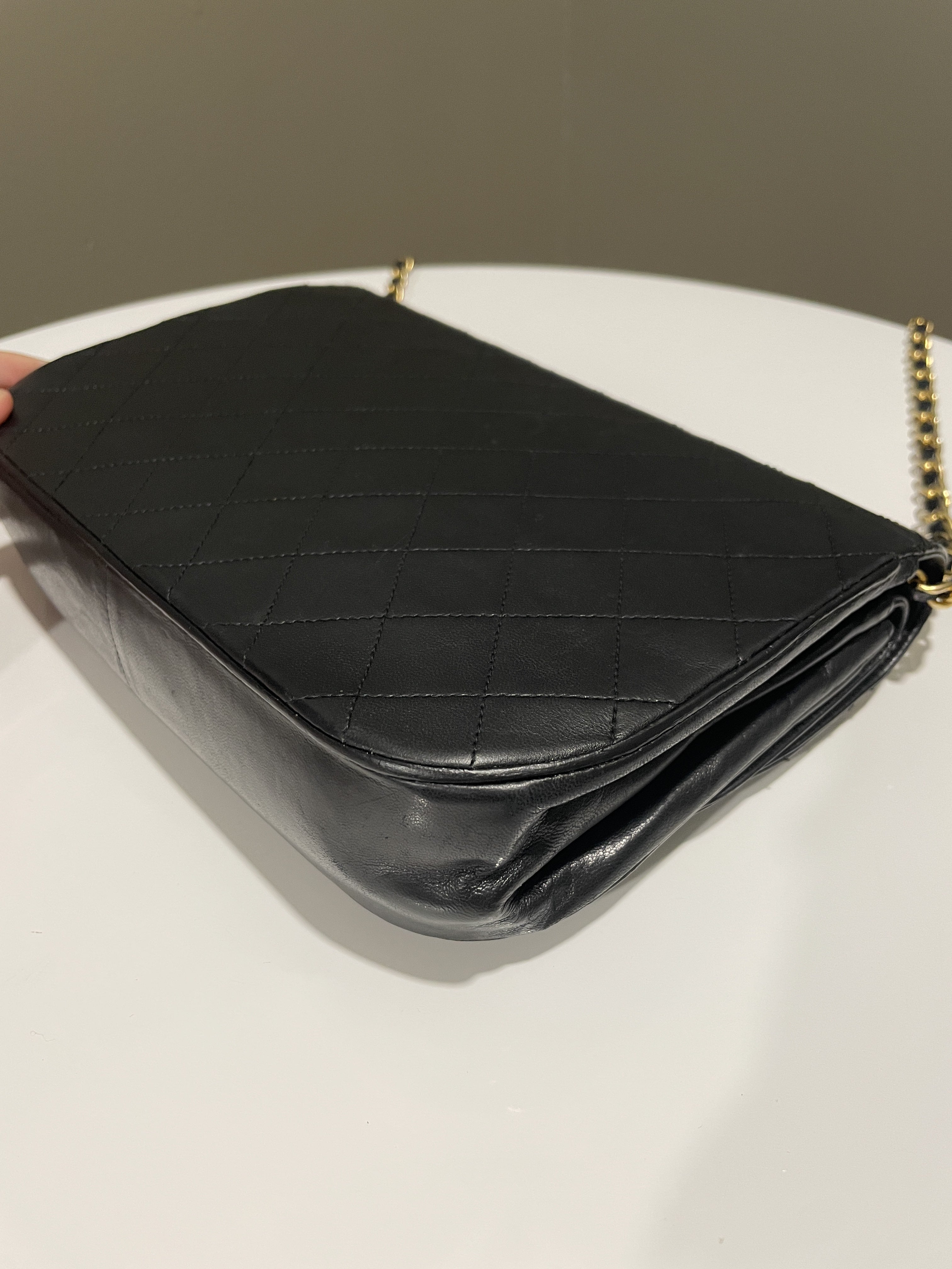 Chanel Timeless Curve Double Flap Black Lambskin