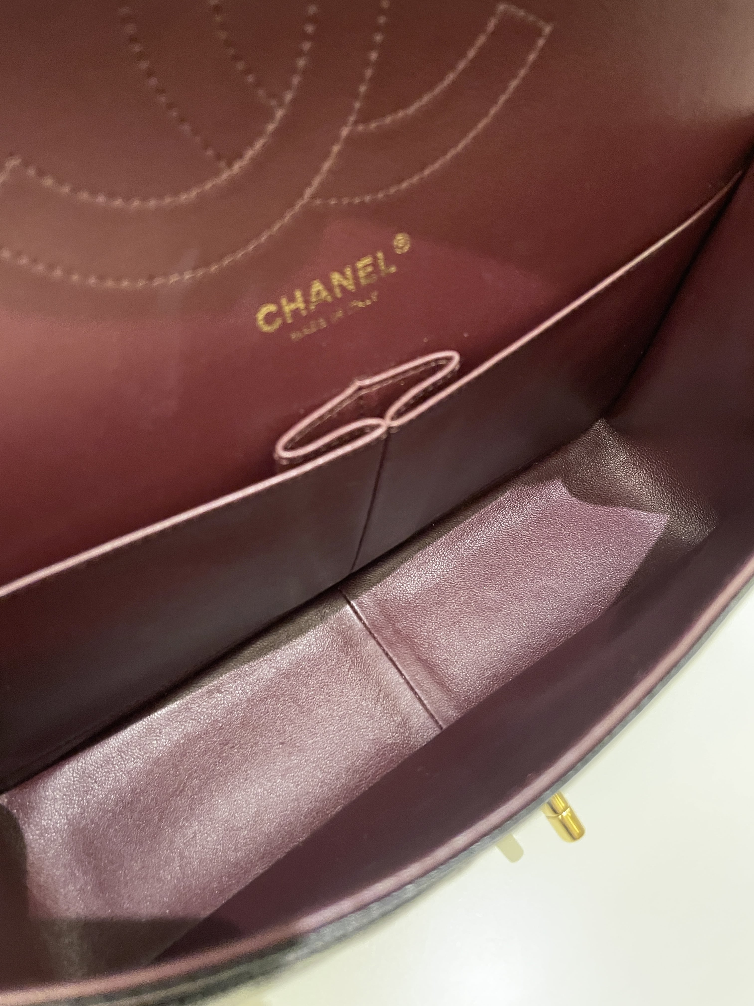 Chanel Classic Quilted Jumbo Double Flap Black Caviar