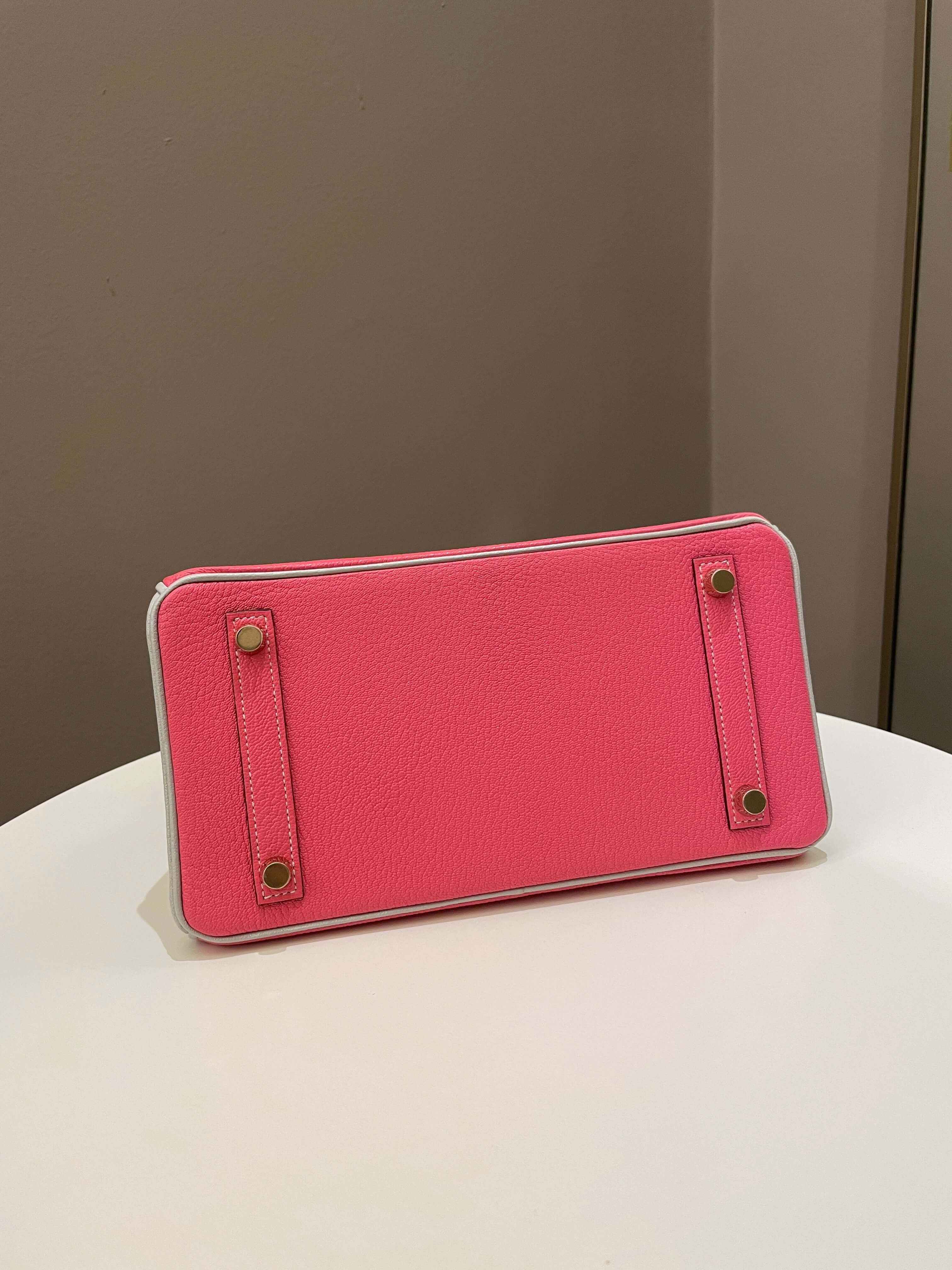 Hermes Birkin 25 HSS Rose Azalee/ Gris ChÃƒÆ’Ã‚Â¨vre