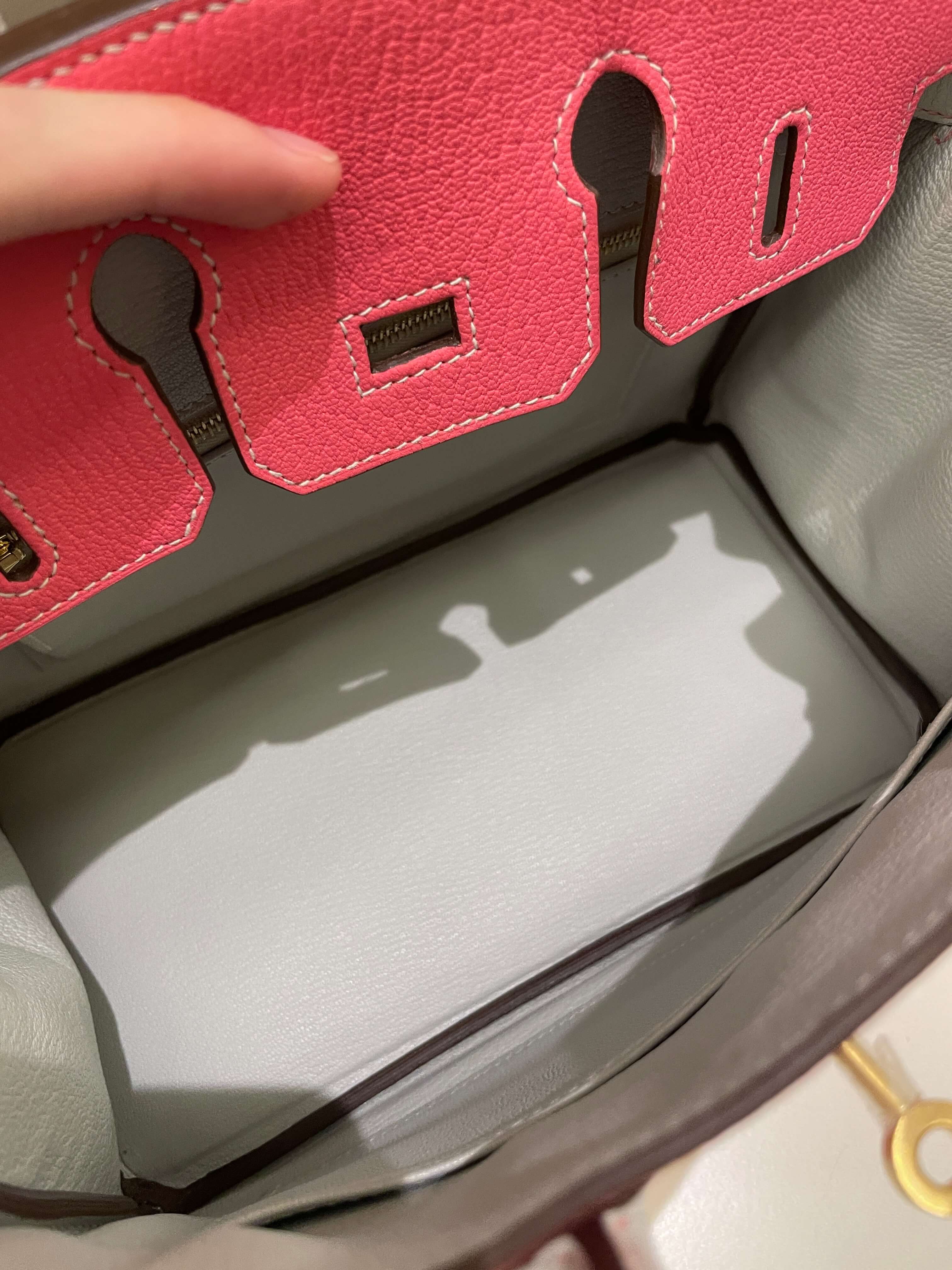 Hermes Birkin 25 HSS Rose Azalee/ Gris ChÃƒÆ’Ã‚Â¨vre