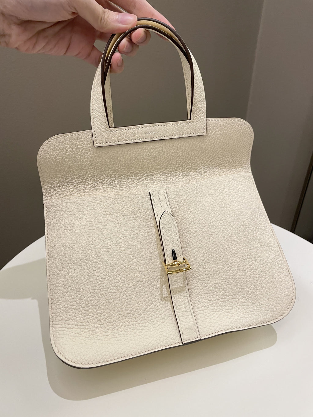 Hermes Halzan 25 Nata Clemence