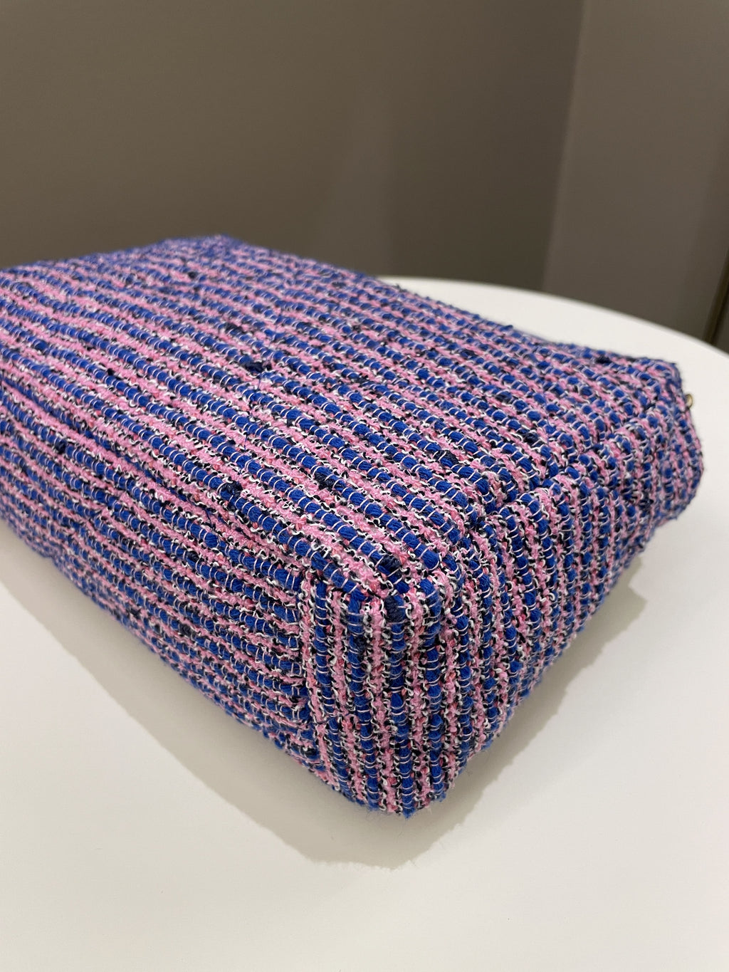 Chanel 19 Flap Bag Blue / Pink Tweed