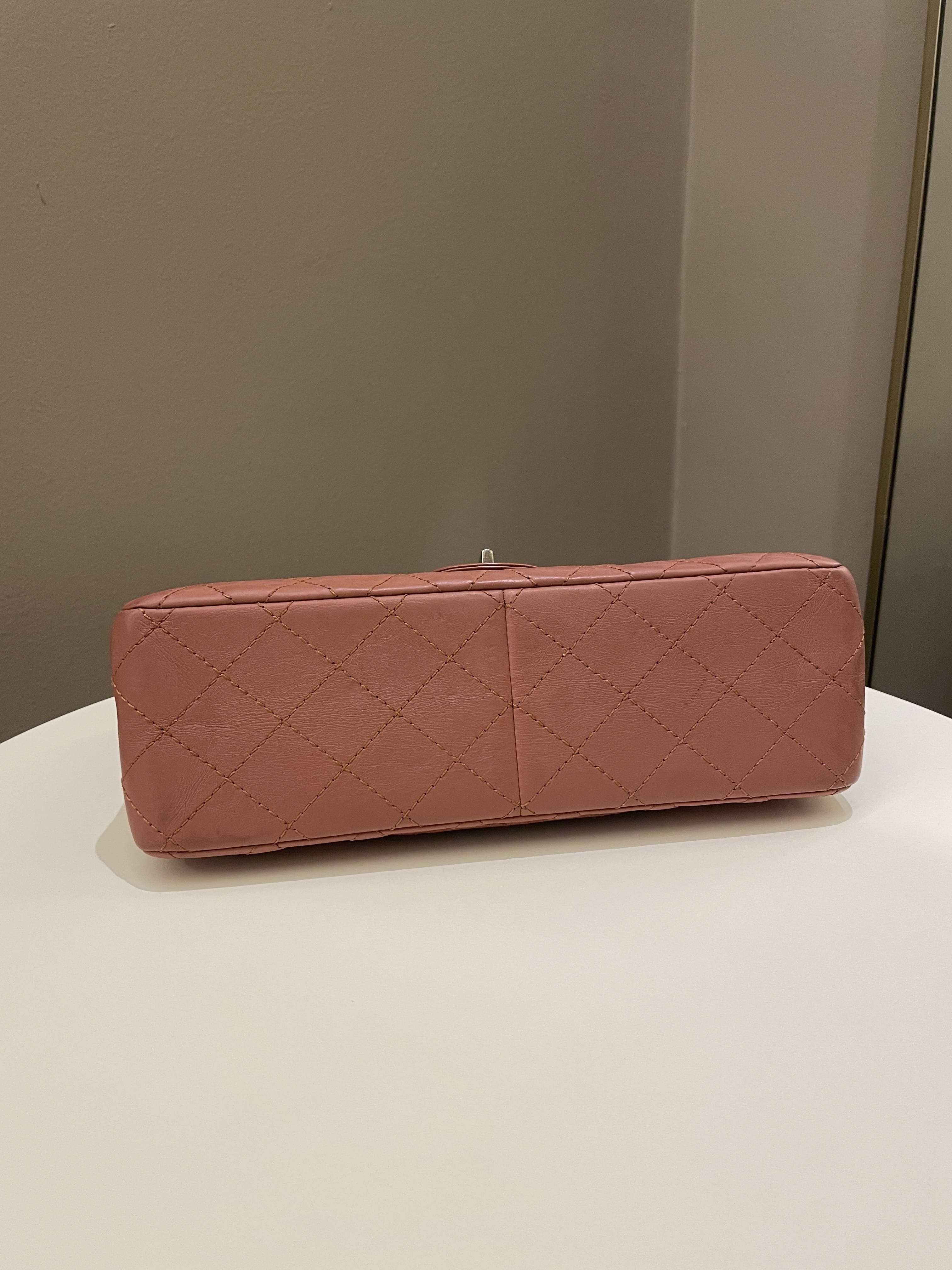 Chanel 2.55 226 Quilted Reissue Double Flap Brick Aged Calfskin