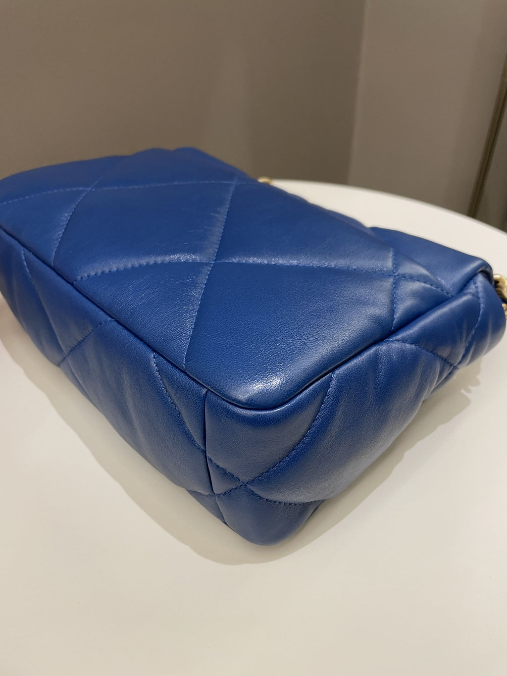 Chanel 19 Flap Bag Cobalt Blue Lambskin
