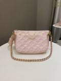 Louis Vuitton Multi Pochette Accesorries Stardust Pink