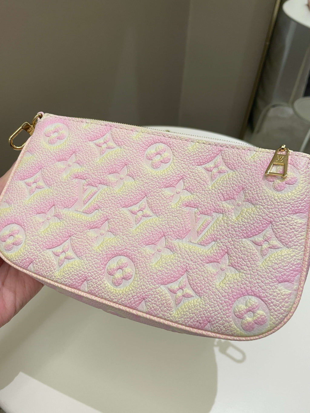 Louis Vuitton Multi Pochette Accesorries Stardust Pink