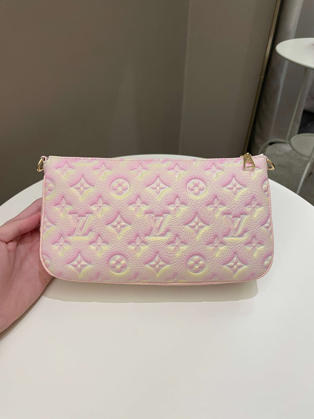Louis Vuitton Multi Pochette Accesorries Stardust Pink