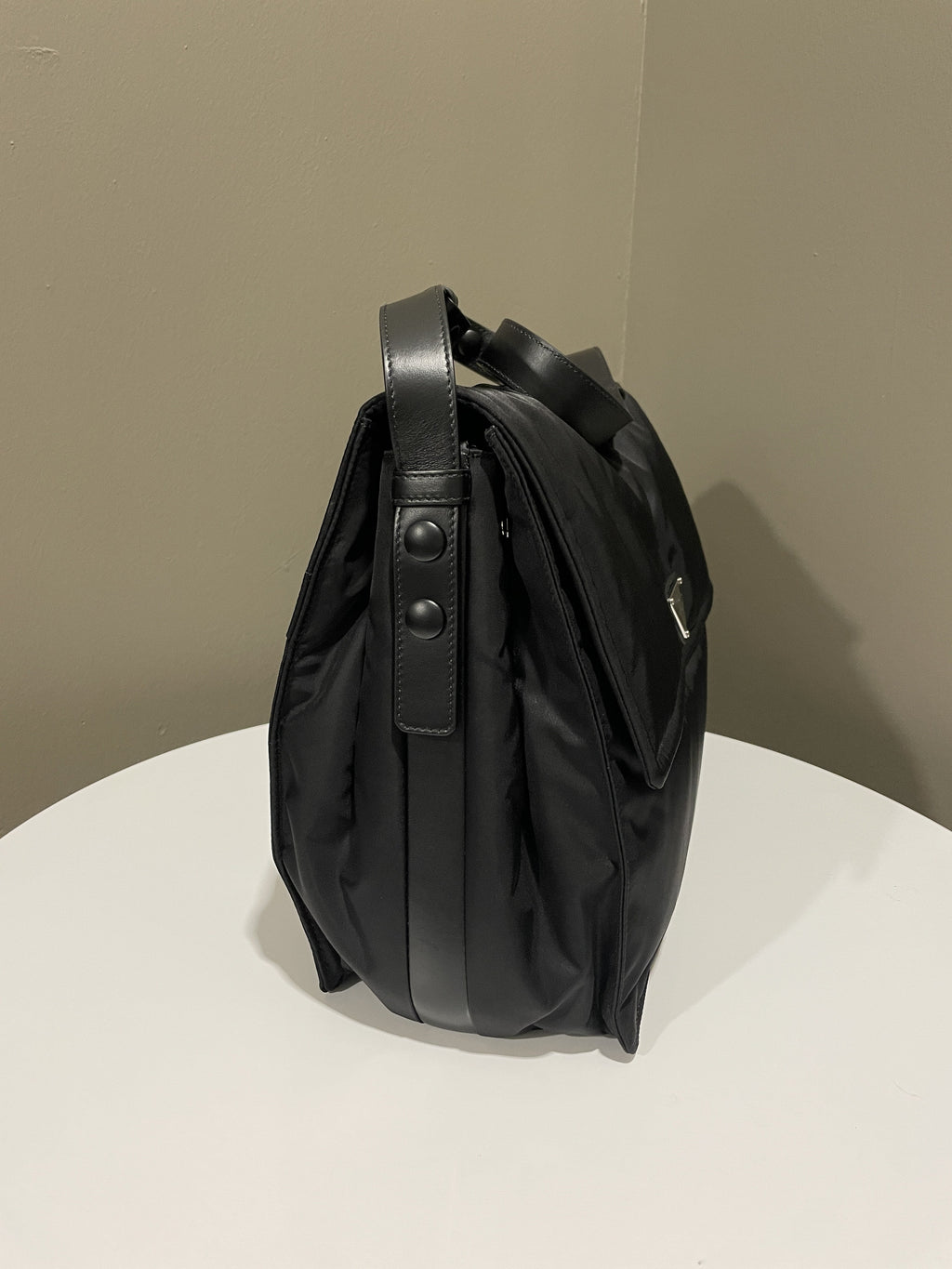 Prada Padded Pattina Bag Black Nylon