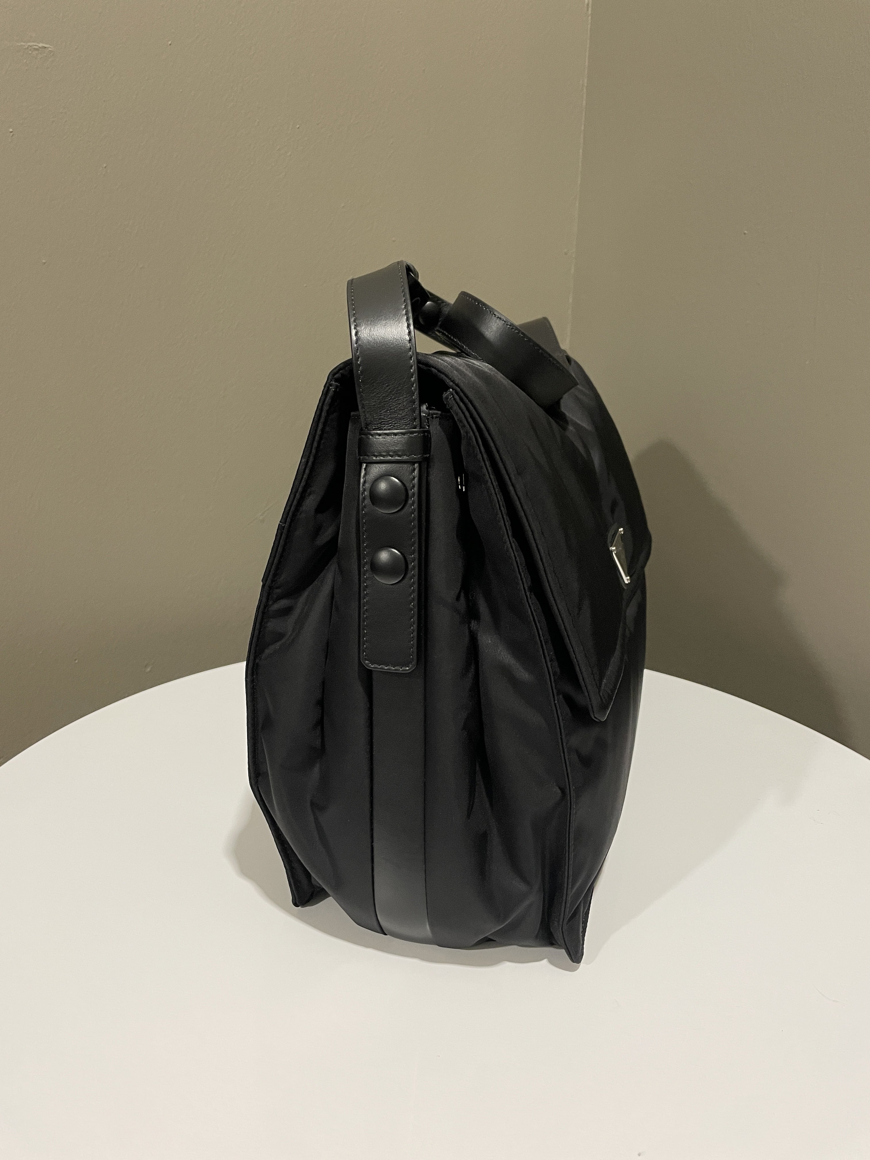 Prada Padded Pattina Bag Black Nylon