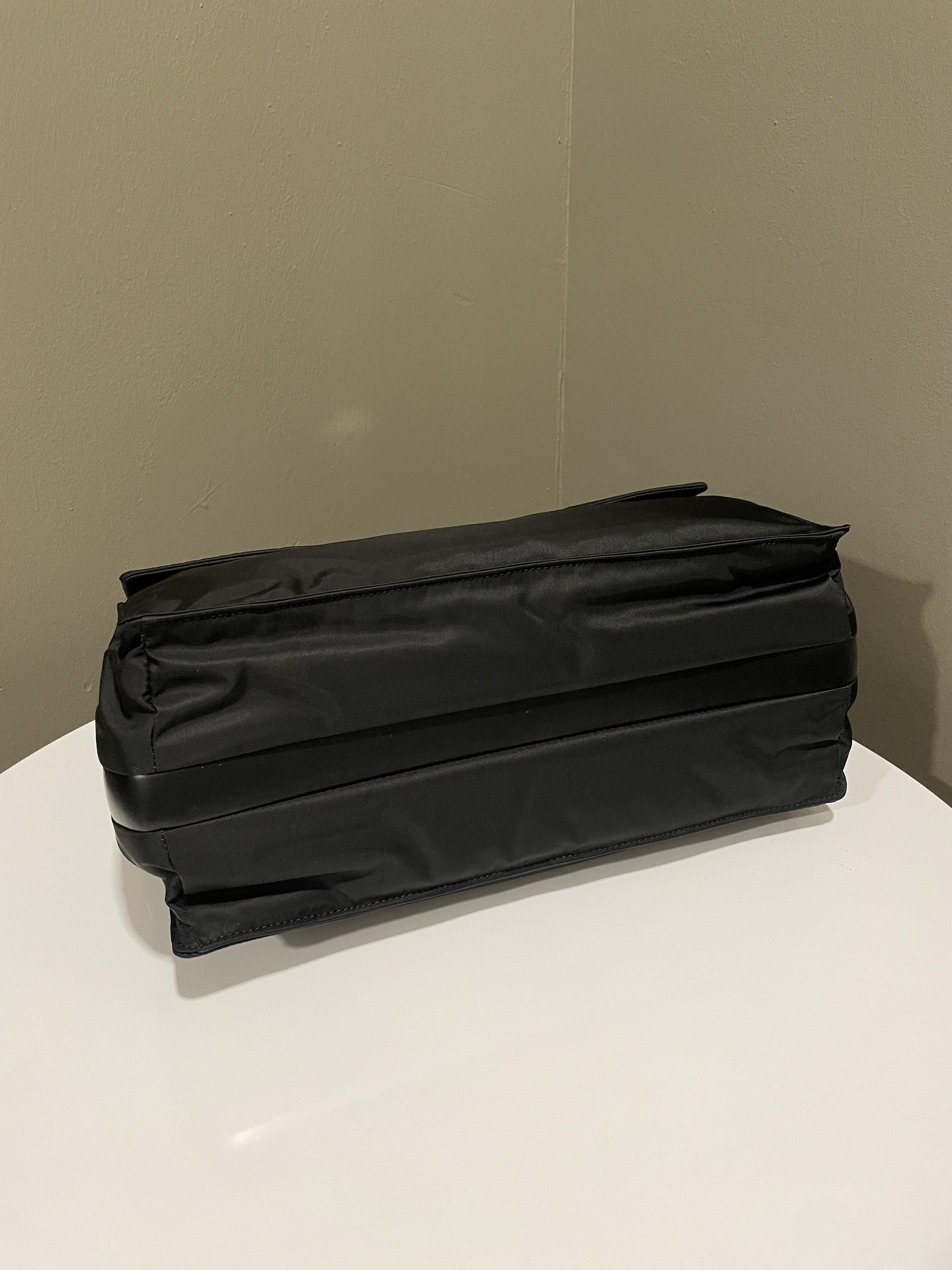 Prada Padded Pattina Bag Black Nylon