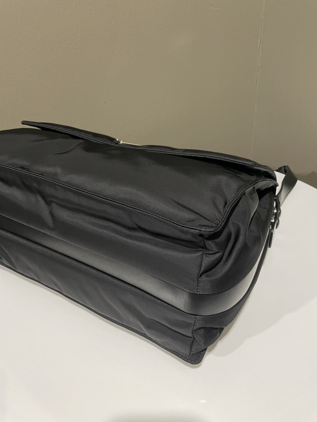 Prada Padded Pattina Bag Black Nylon