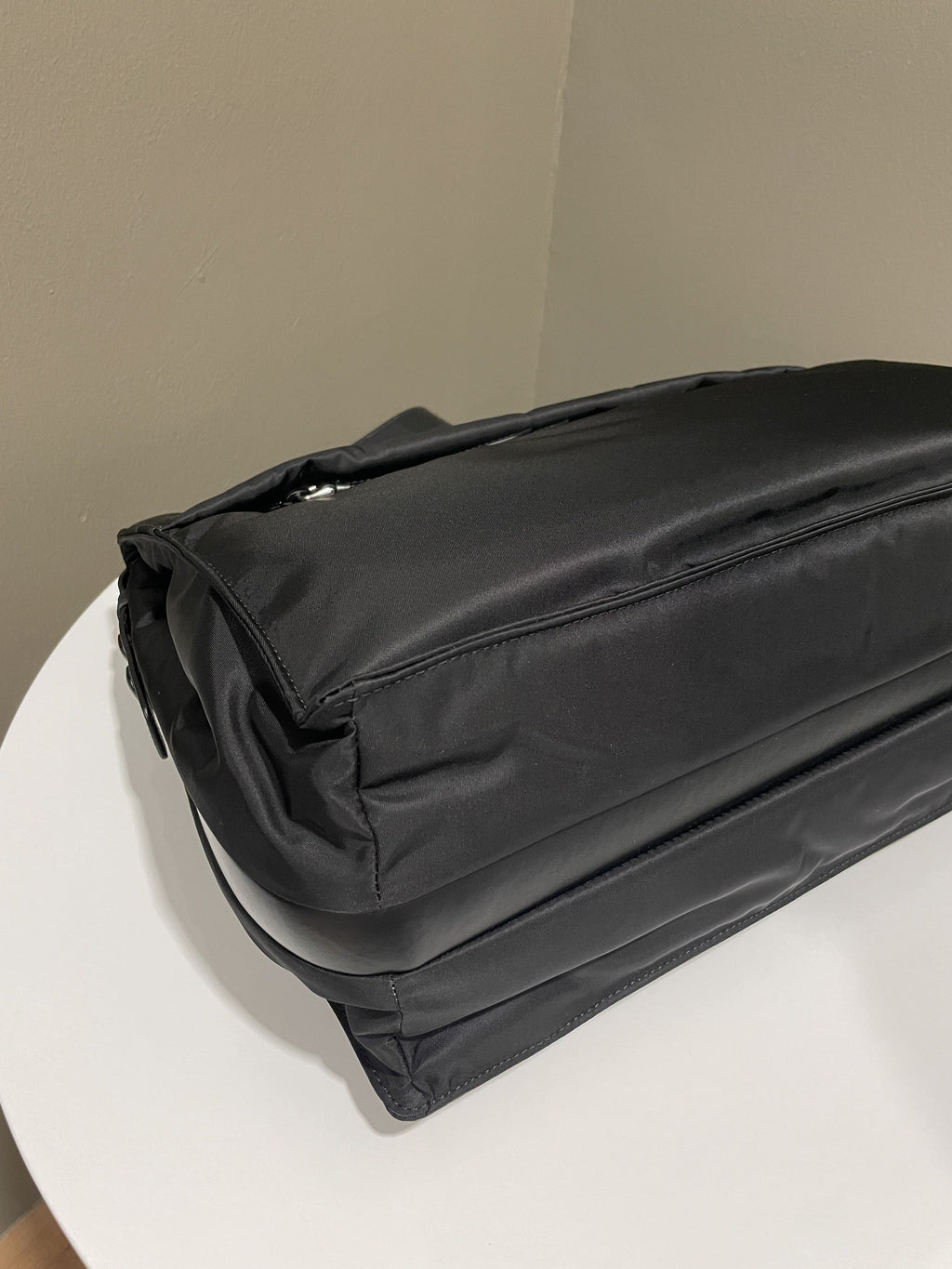 Prada Padded Pattina Bag Black Nylon