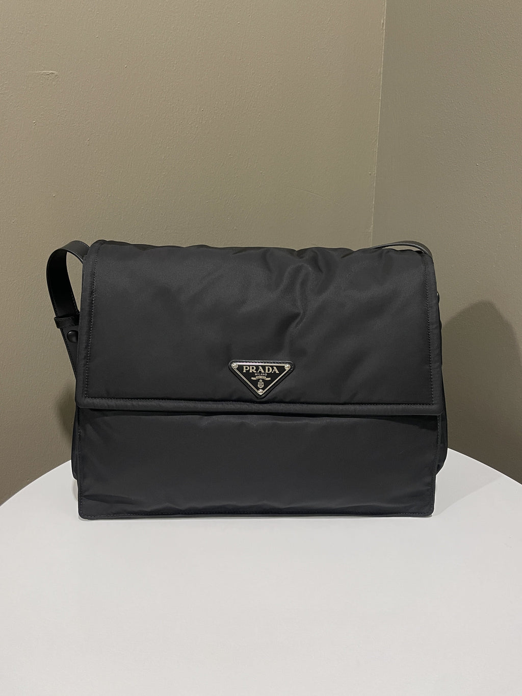 Prada Padded Pattina Bag Black Nylon