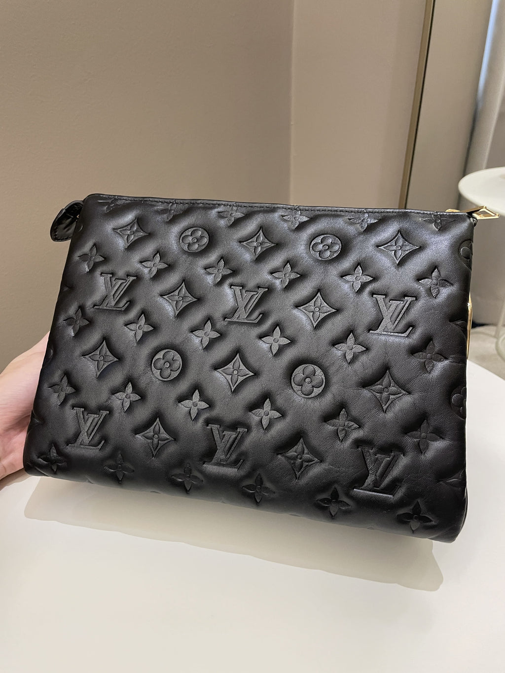 Louis Vuitton Coussin PM Black Monogram Lambskin