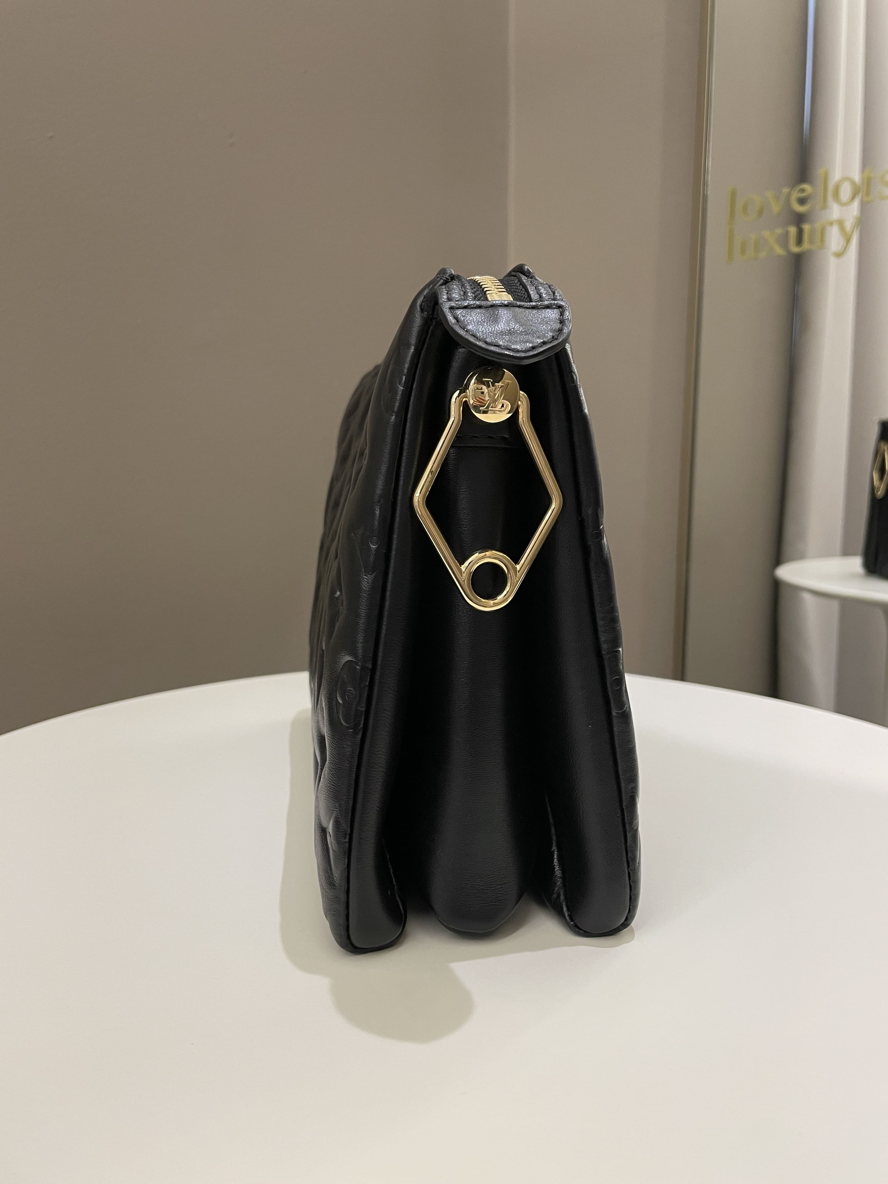 Louis Vuitton Coussin PM Black Monogram Lambskin