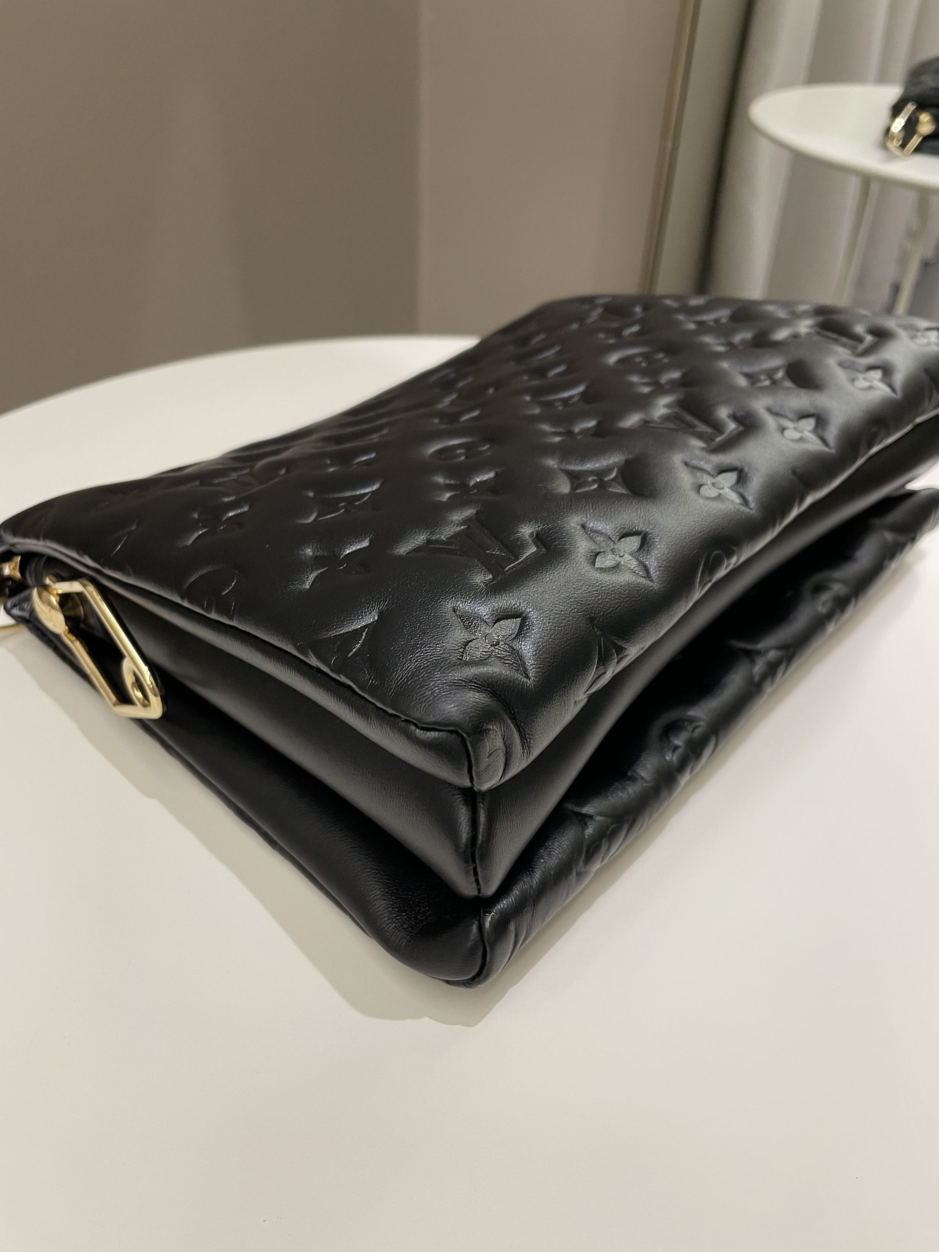 Louis Vuitton Coussin PM Black Monogram Lambskin