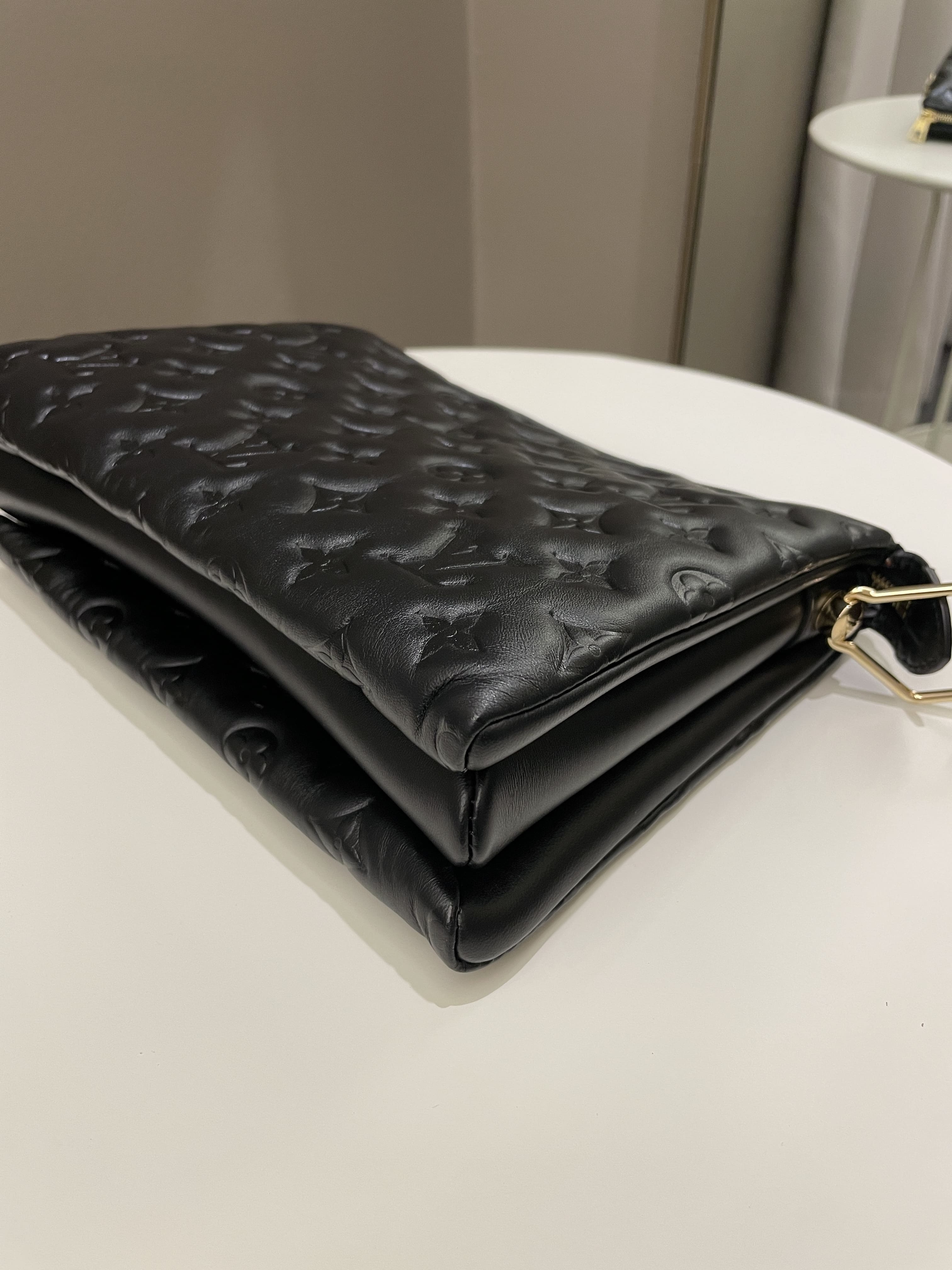 Louis Vuitton Coussin PM Black Monogram Lambskin
