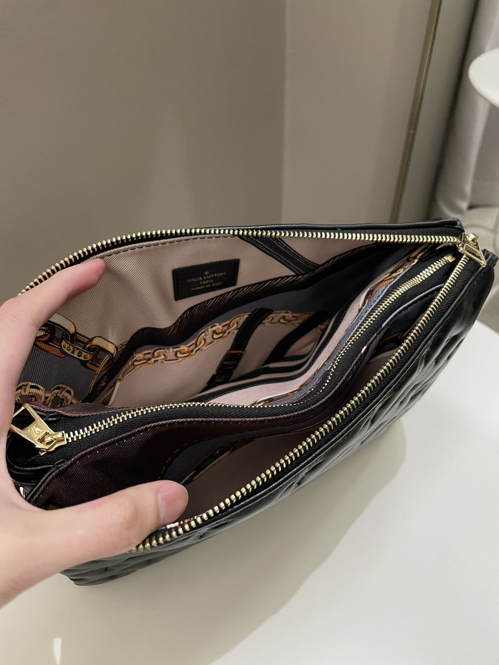 Louis Vuitton Coussin PM Black Monogram Lambskin