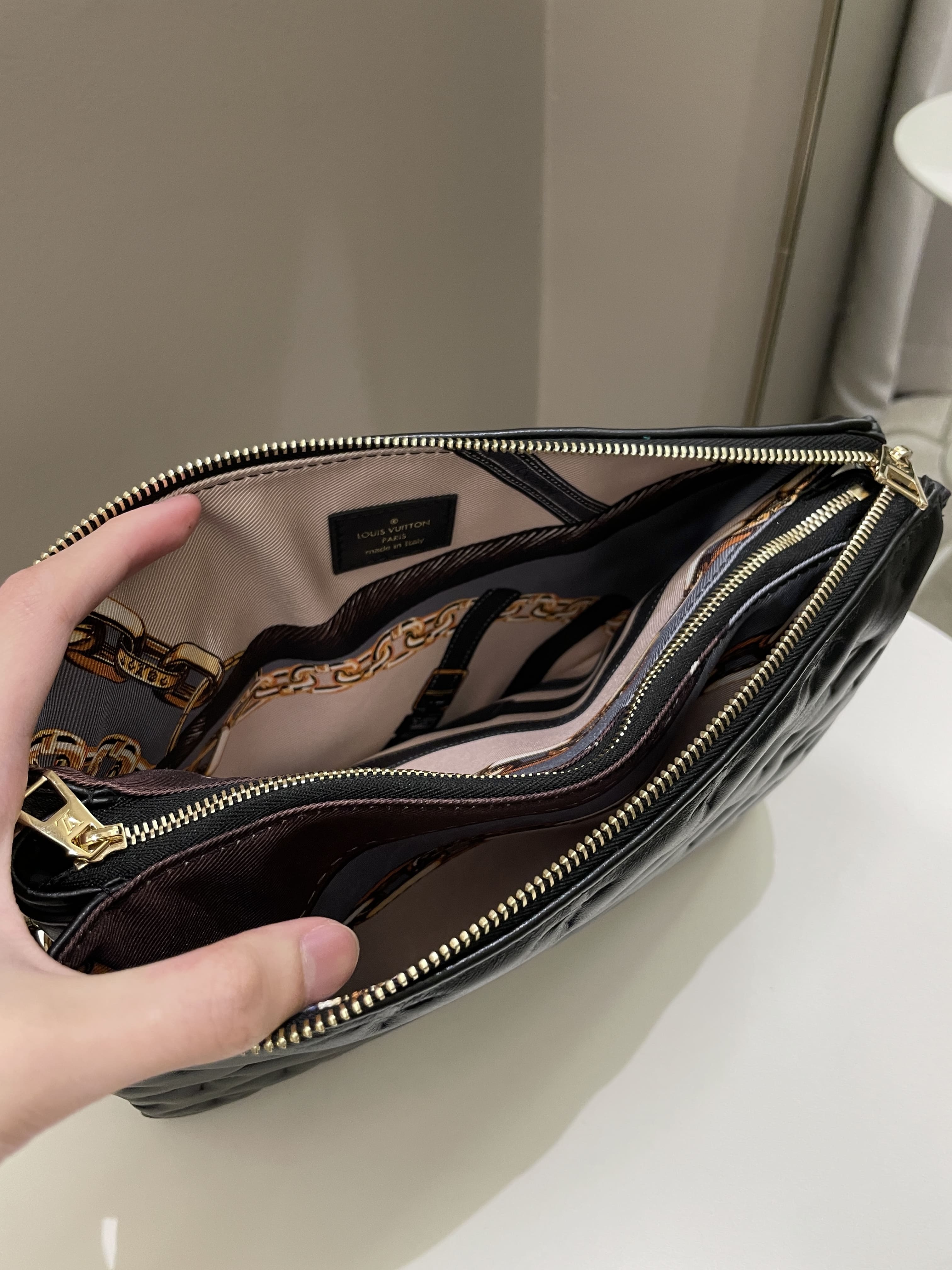 Louis Vuitton Coussin PM Black Monogram Lambskin