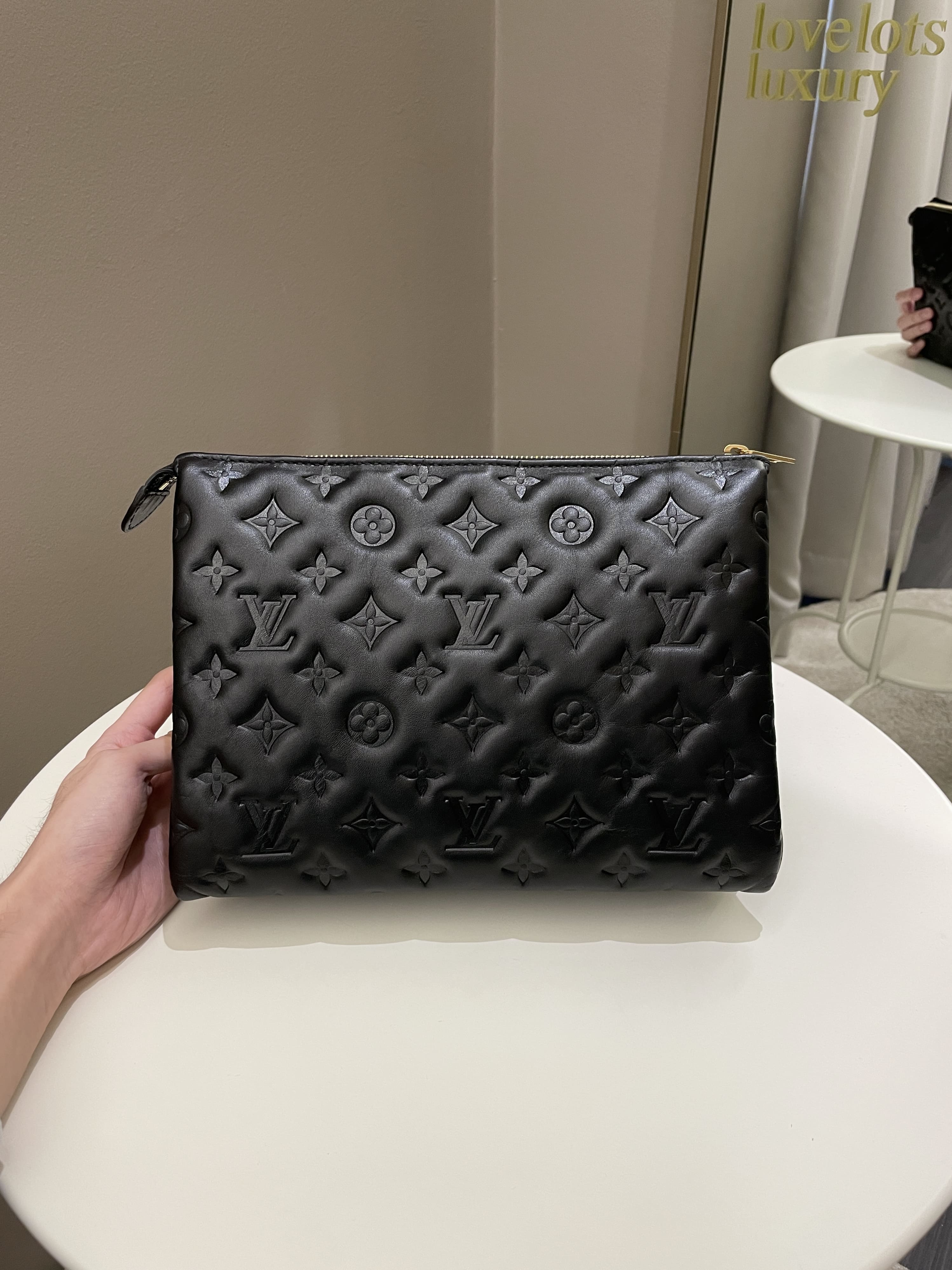 Louis Vuitton Coussin PM Black Monogram Lambskin