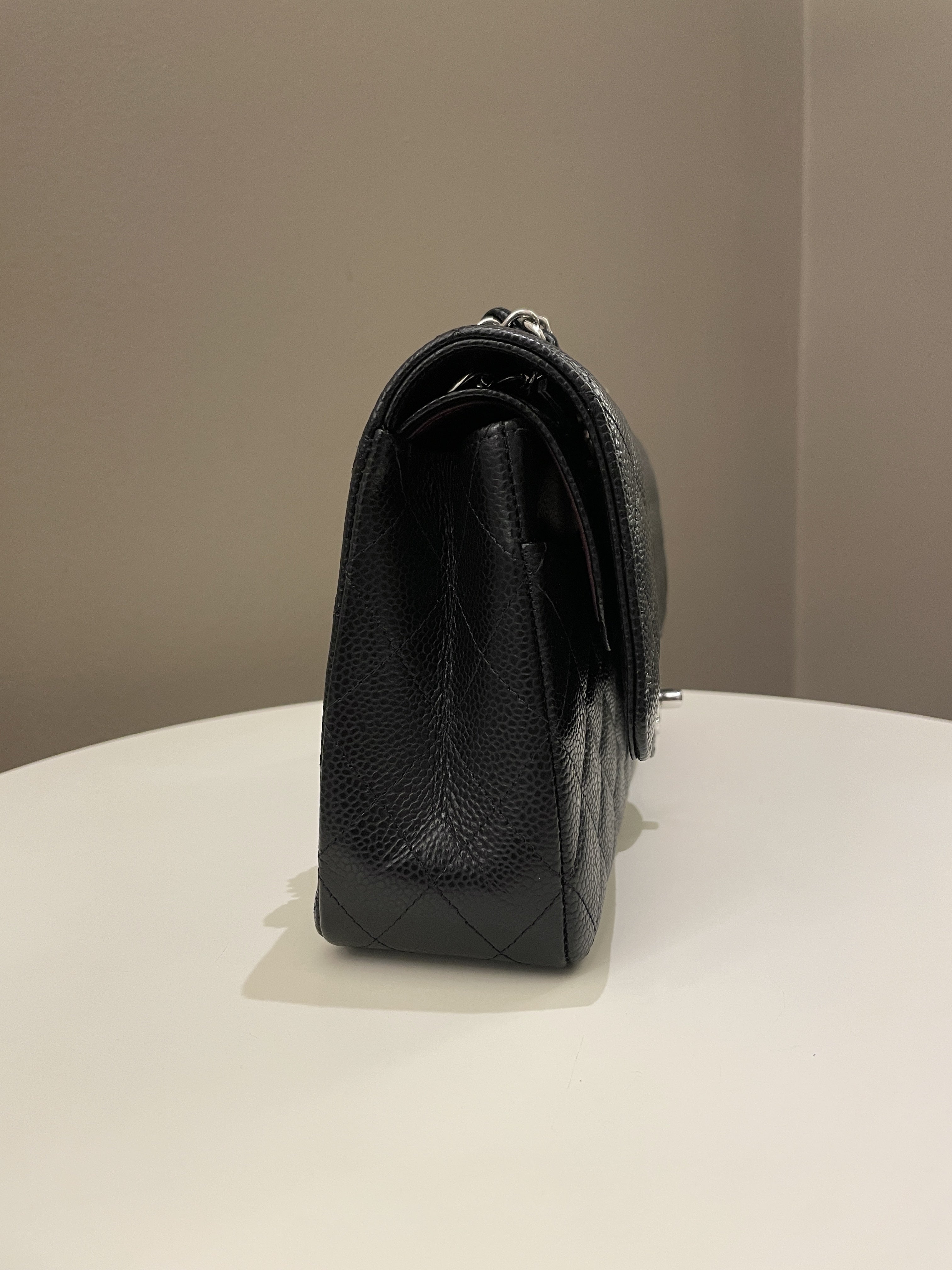 Chanel Classic Medium Double Flap Black Caviar