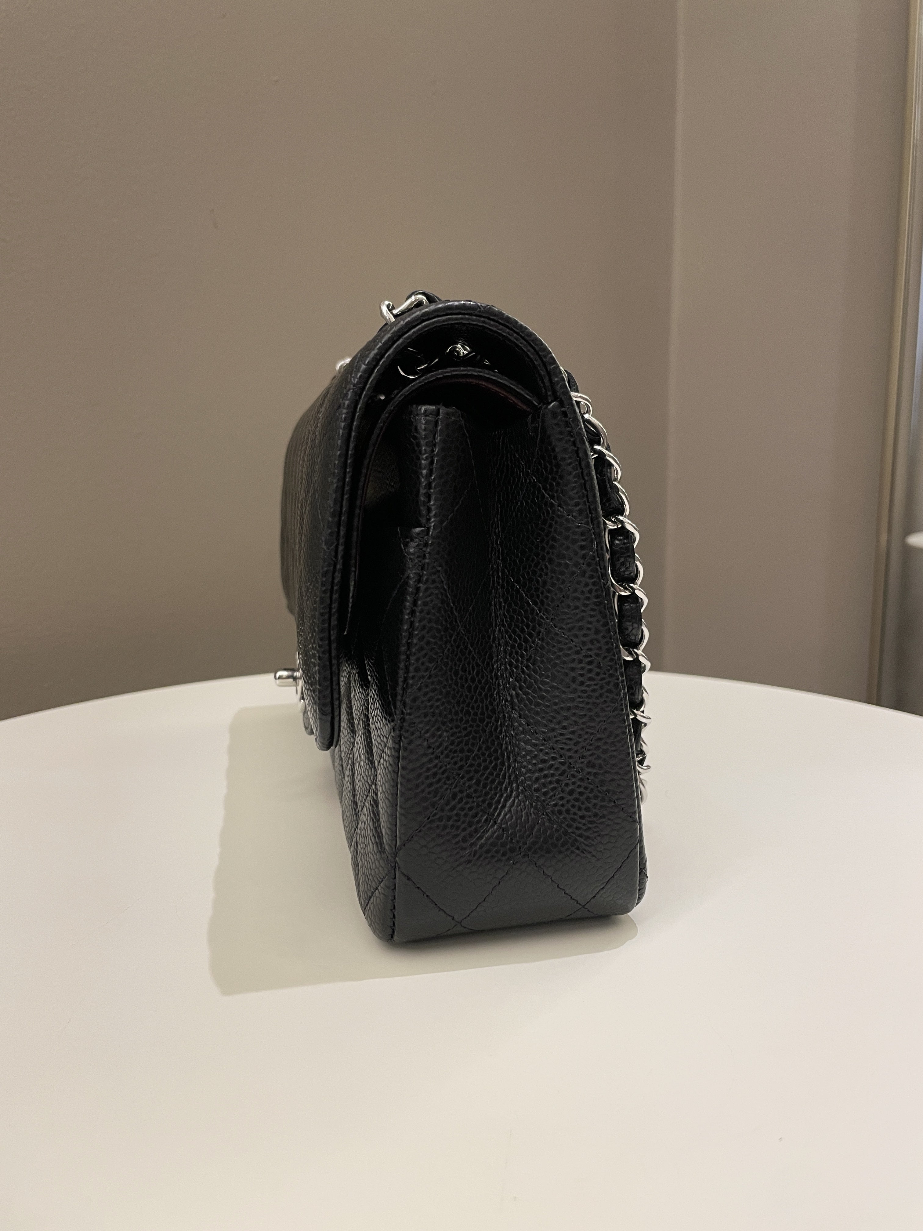 Chanel Classic Medium Double Flap Black Caviar