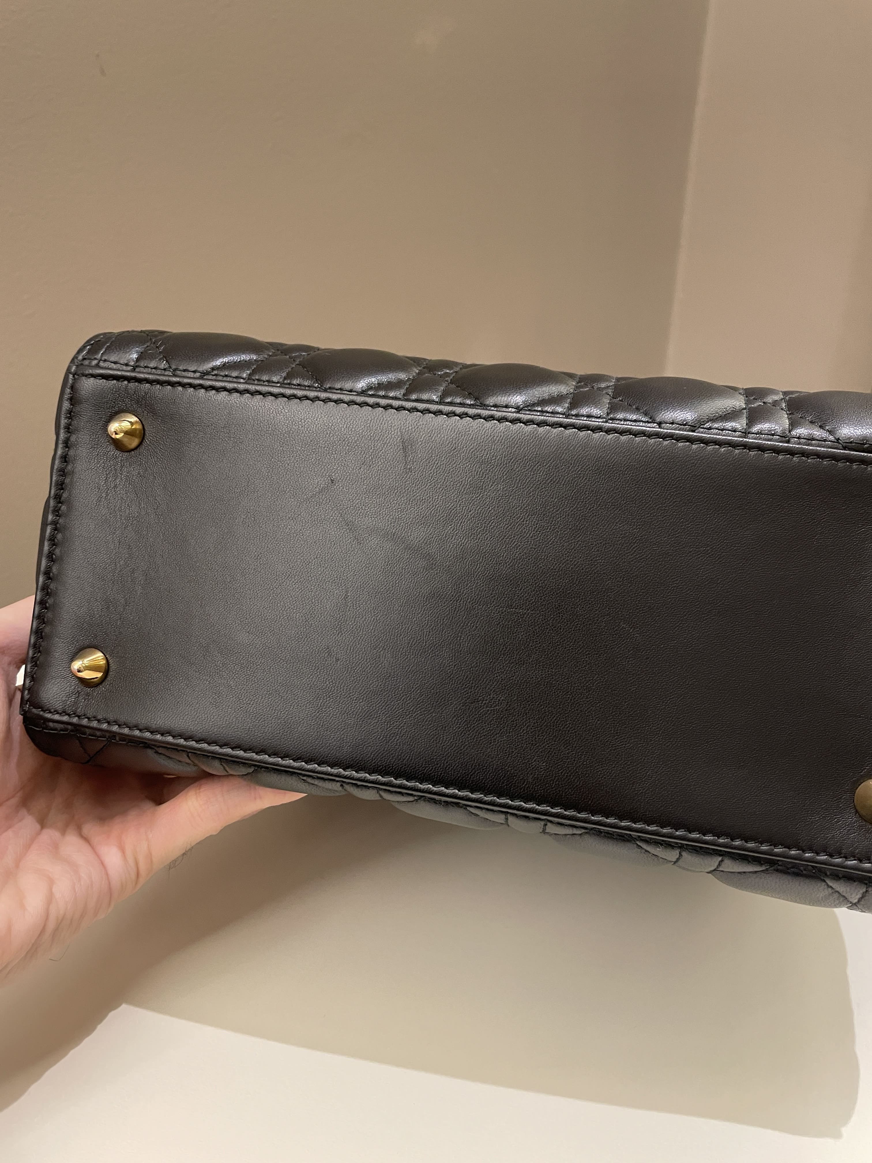 Dior Classic Lady Dior Black Lambskin