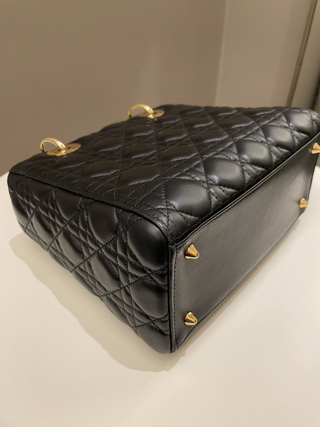 Dior Classic Lady Dior Black Lambskin