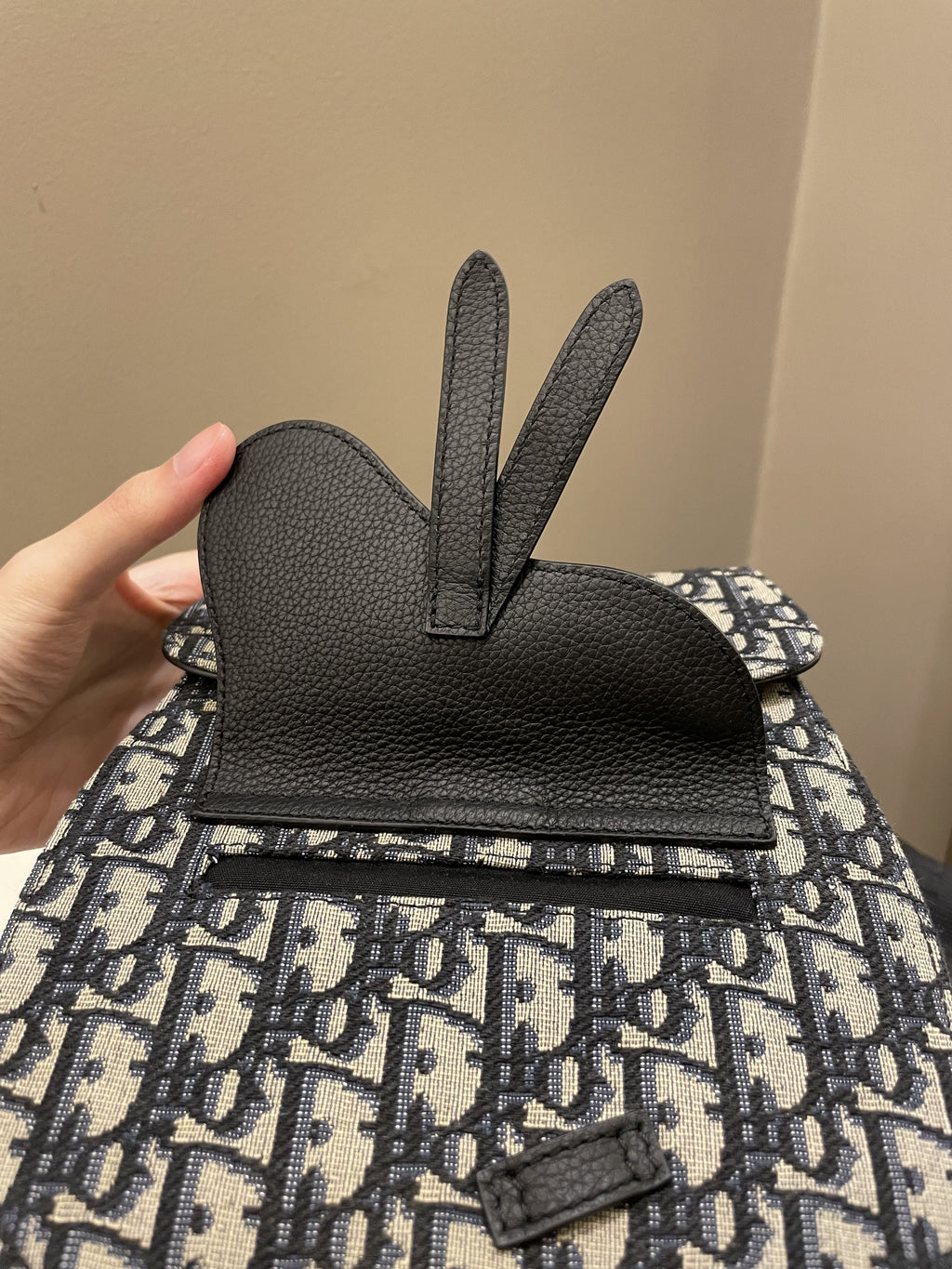 Dior Mini Gallop Sling Bag Blue Oblique