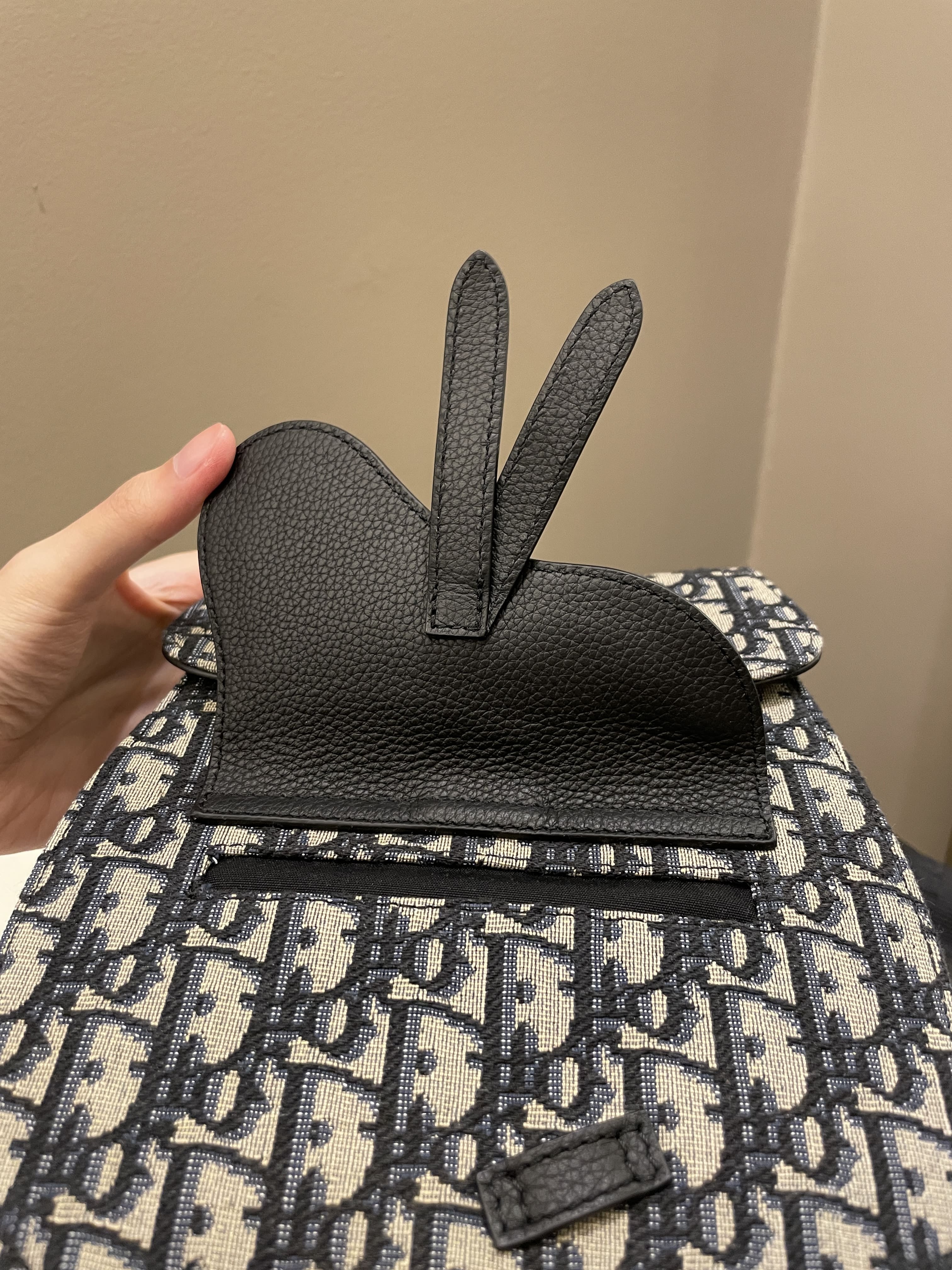 Dior Mini Gallop Sling Bag Blue Oblique