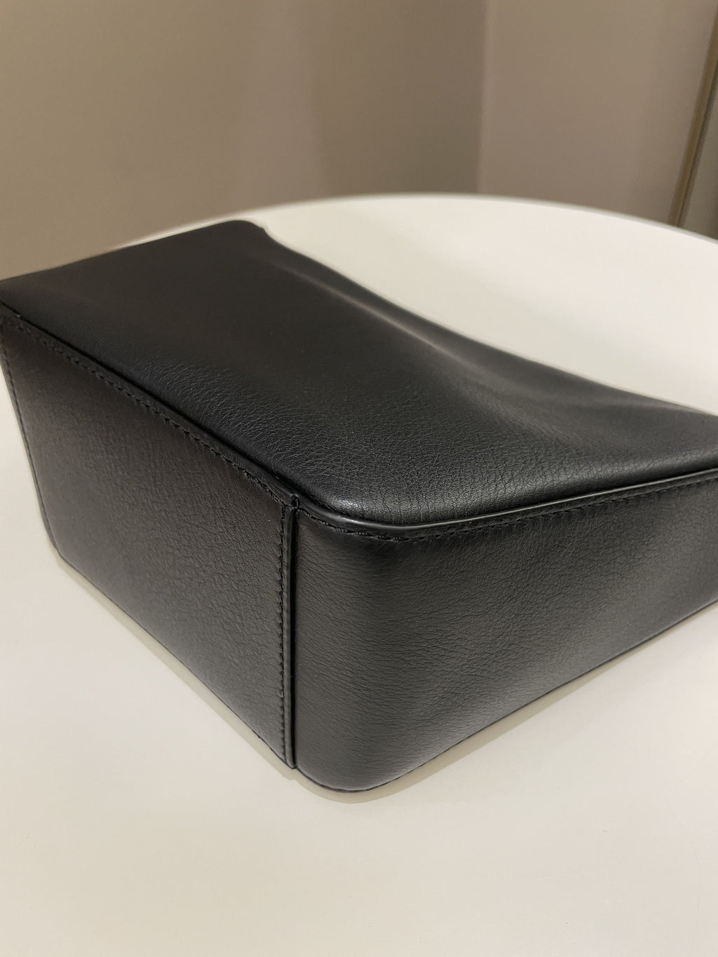 Loewe Hammock Hobo Mini + Spiral Woven Strap Black Calf