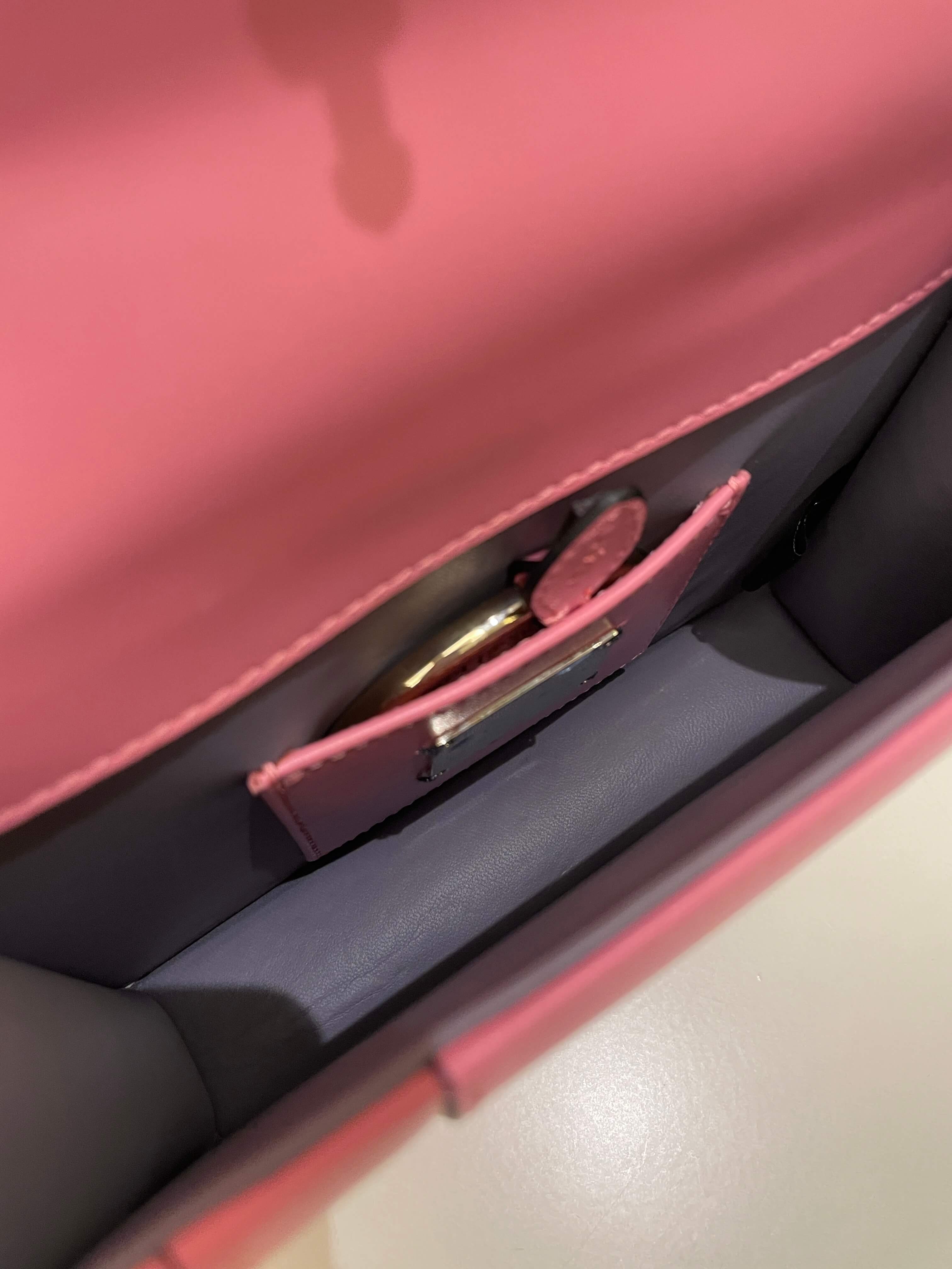 Bvlgari Sepenti Forever Bag Candy Quartz Calf Leather