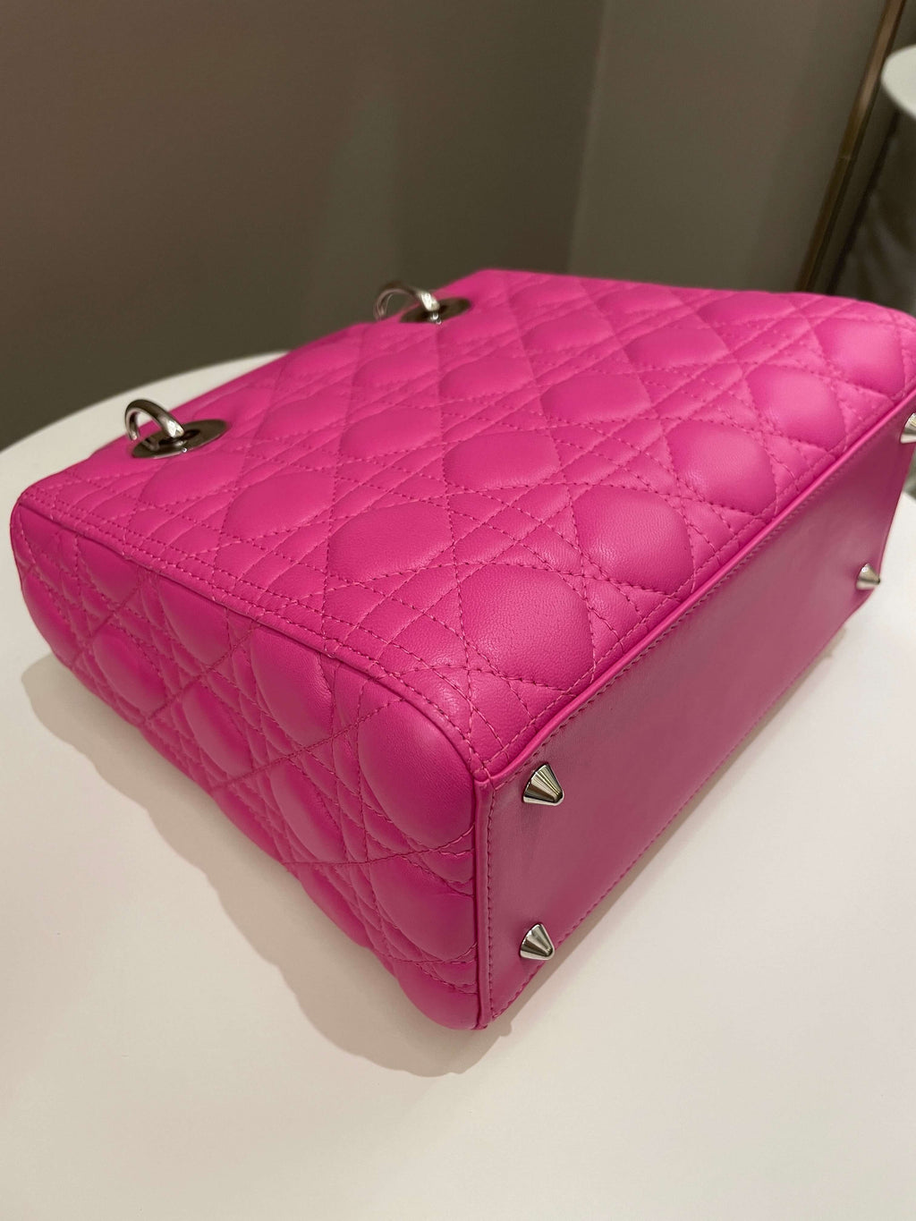 Dior Classic Lady Dior Bubble Gum Pink Lambskin