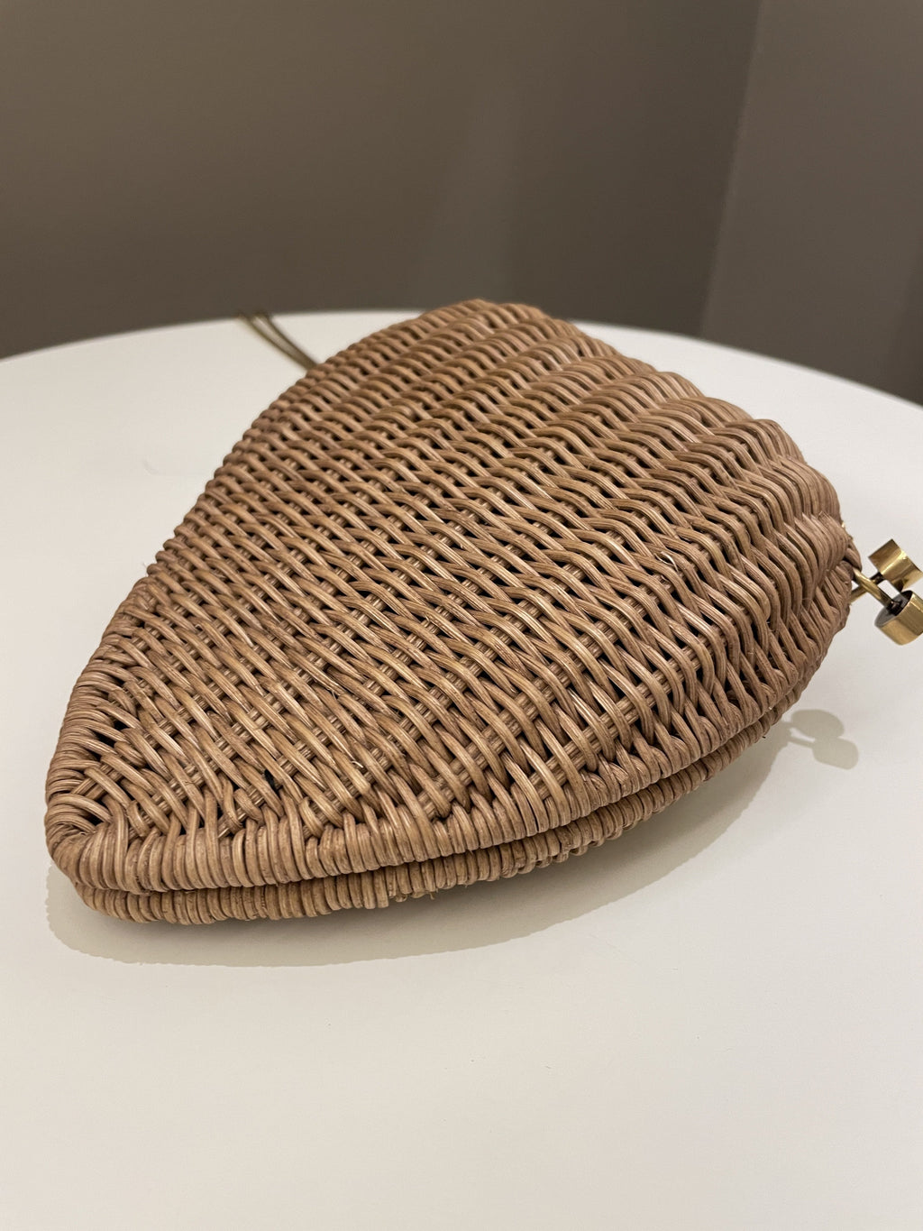 Saint Laurent Love Box Bag Rattan