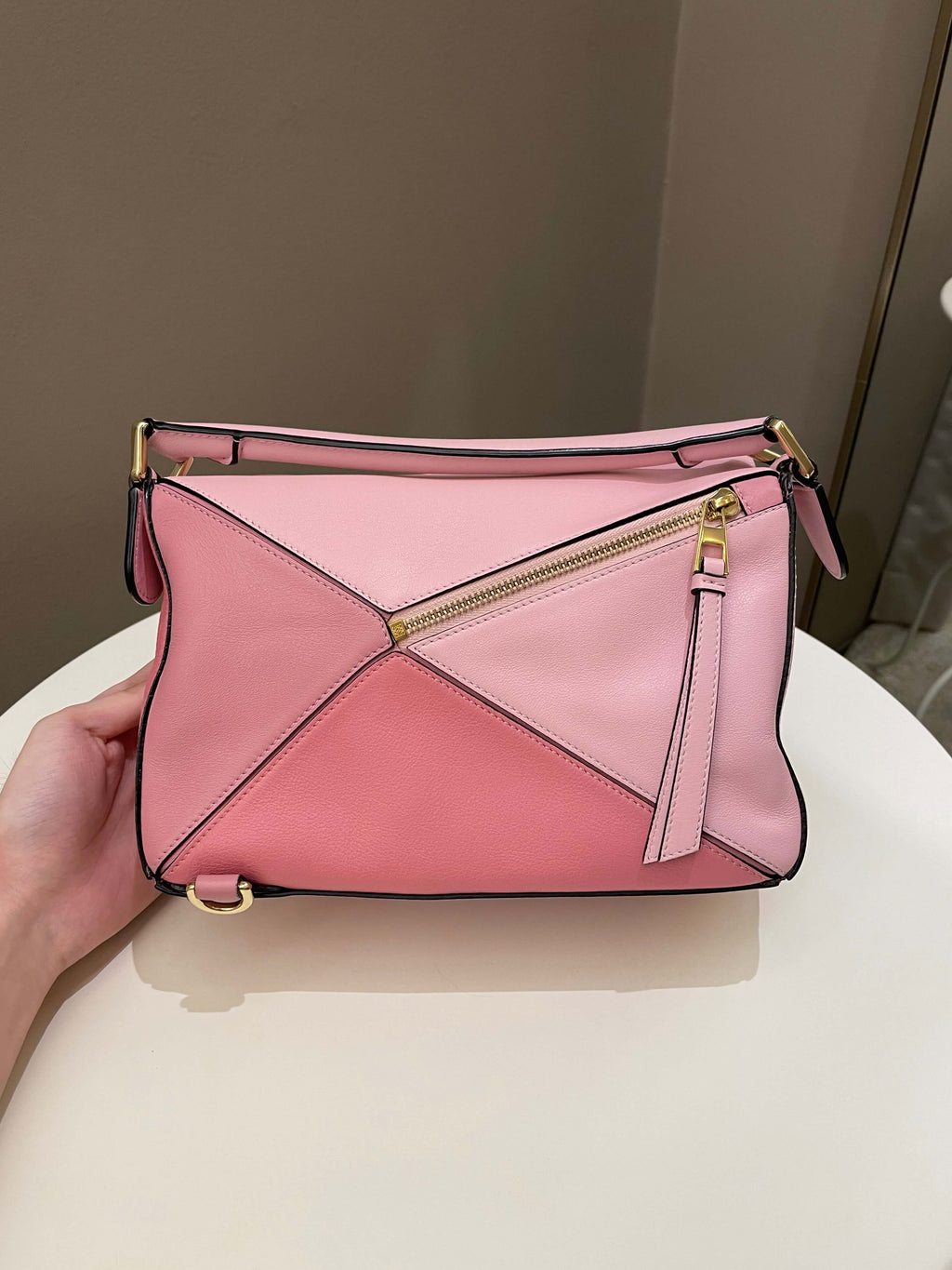 Loewe Puzzle bag Pink Calfskin