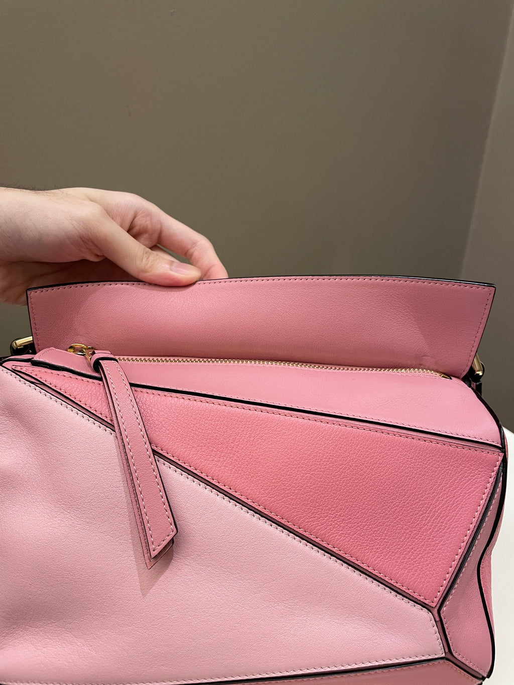 Loewe Puzzle bag Pink Calfskin