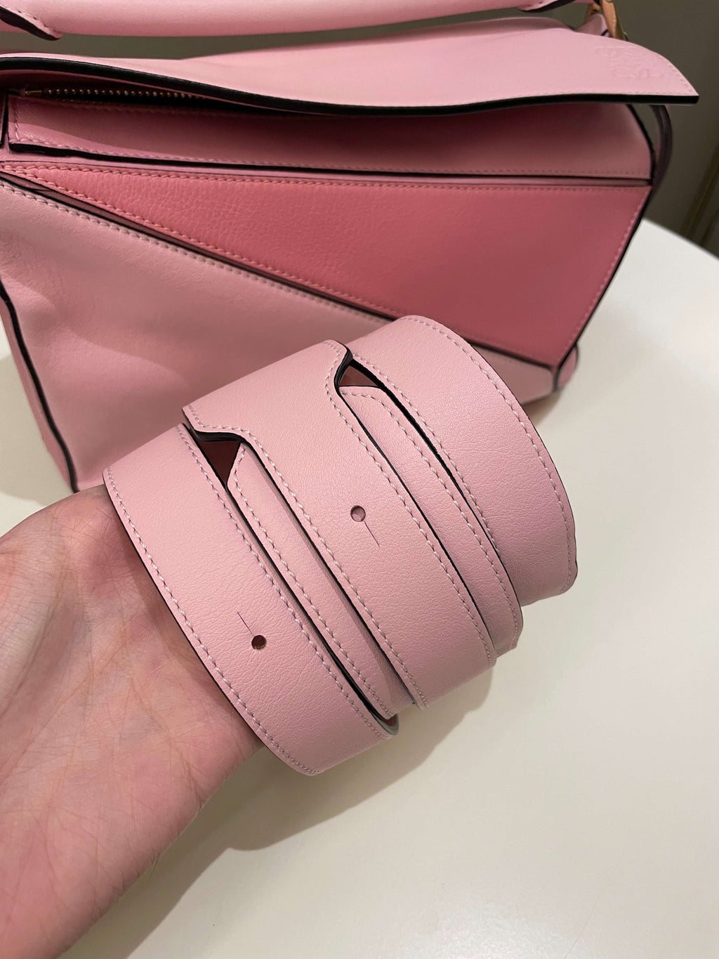 Loewe Puzzle bag Pink Calfskin