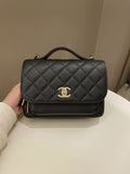 Chanel Business Affinity Flap Black Caviar