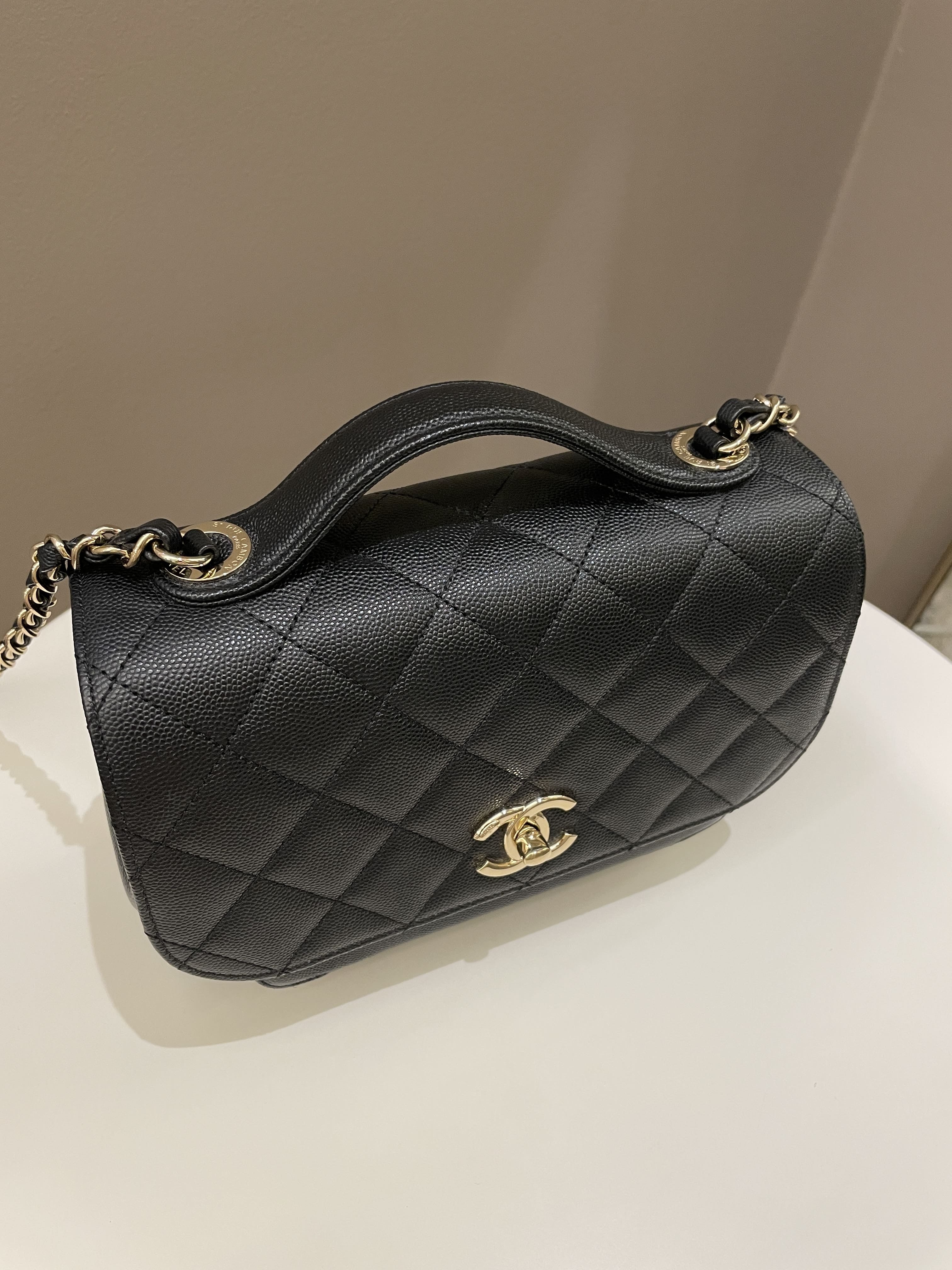 Chanel Business Affinity Flap Black Caviar