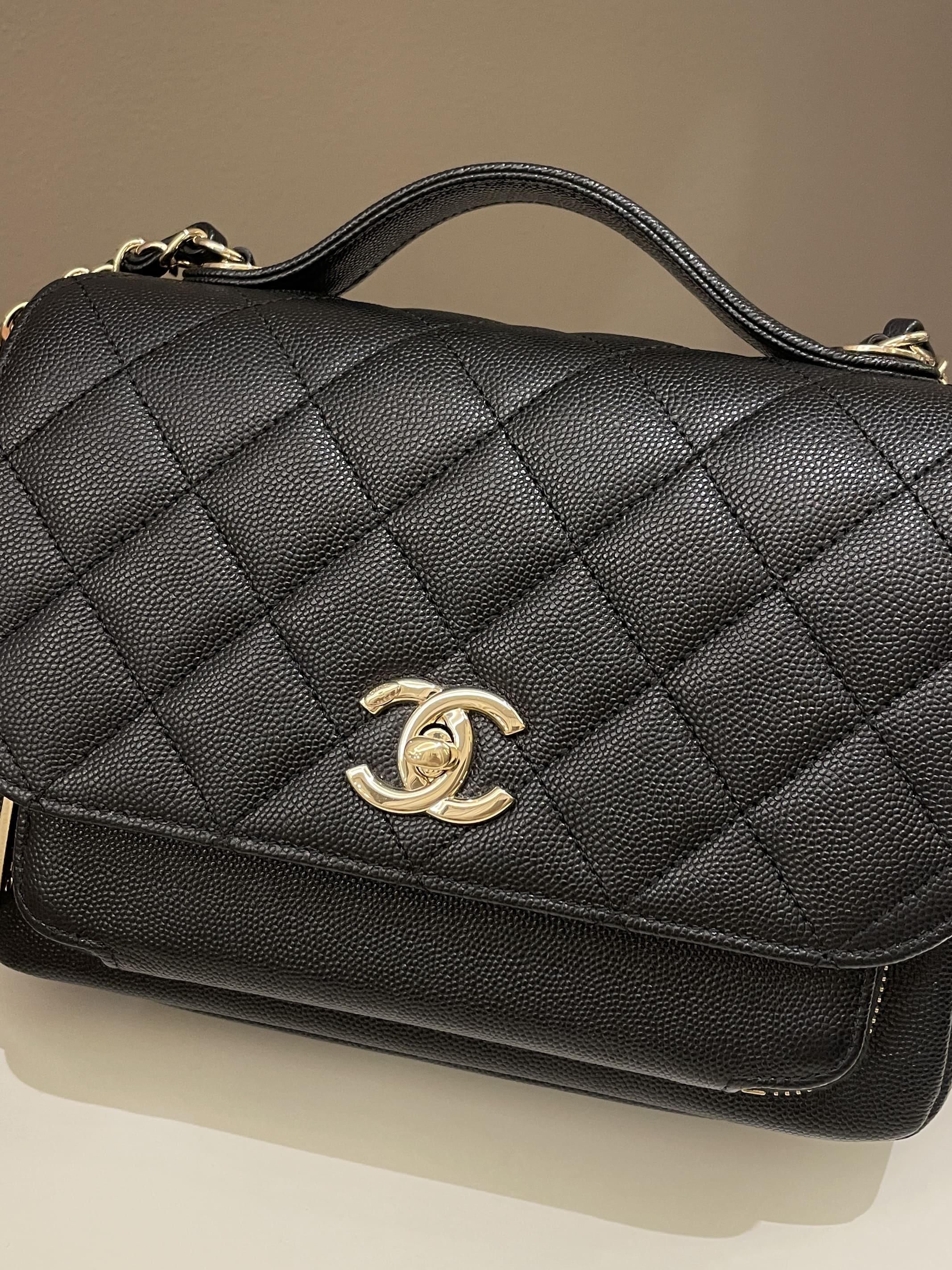 Chanel Business Affinity Flap Black Caviar
