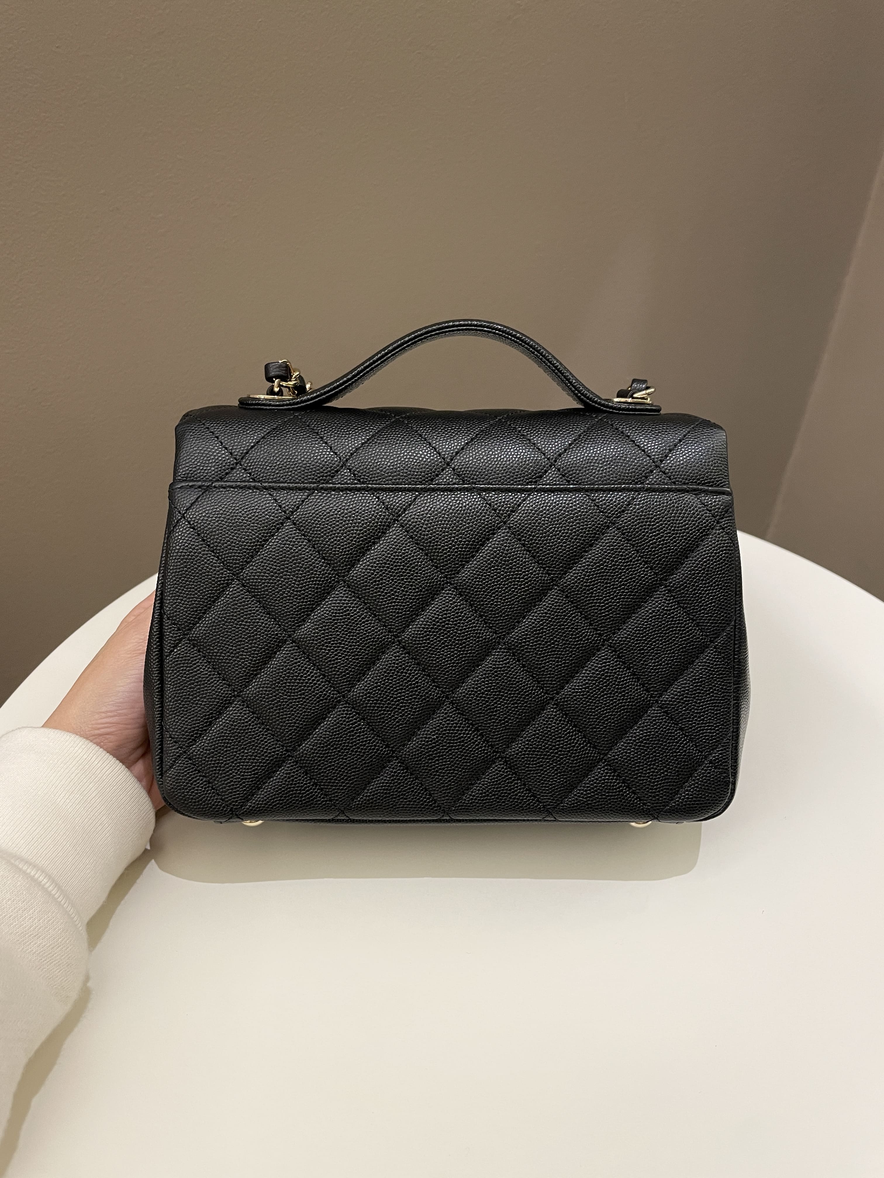 Chanel Business Affinity Flap Black Caviar