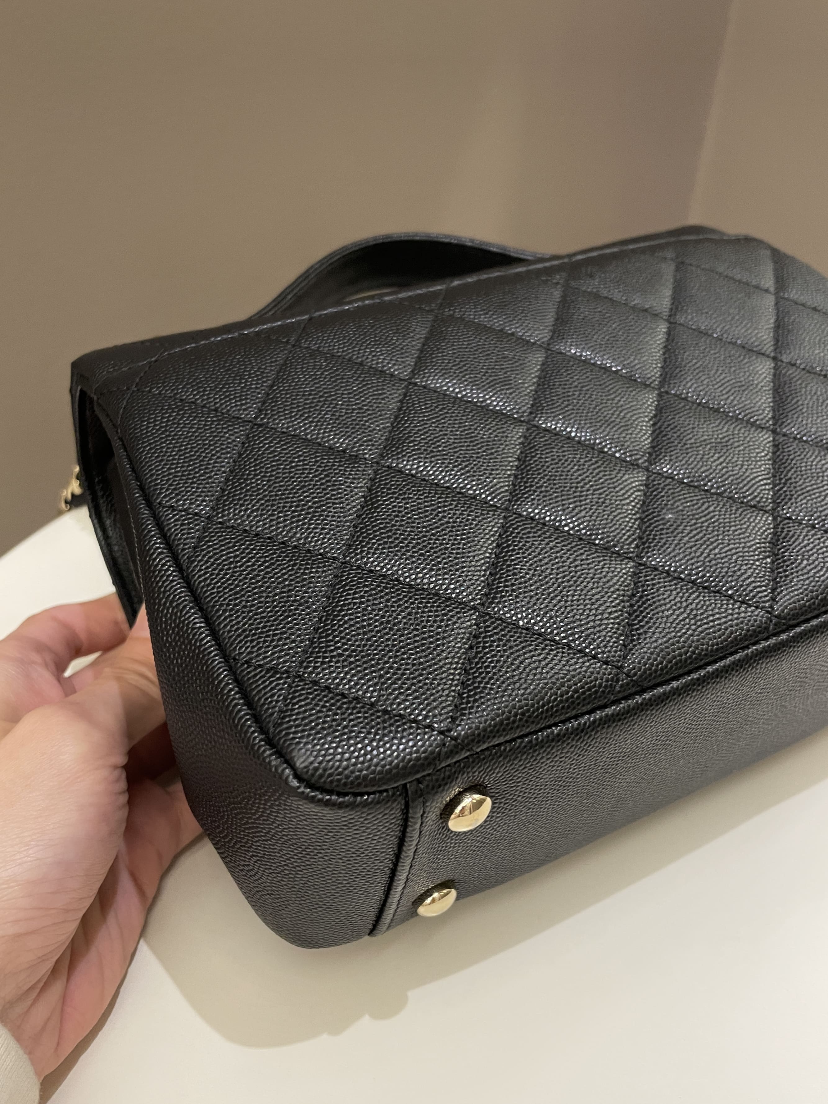 Chanel Business Affinity Flap Black Caviar