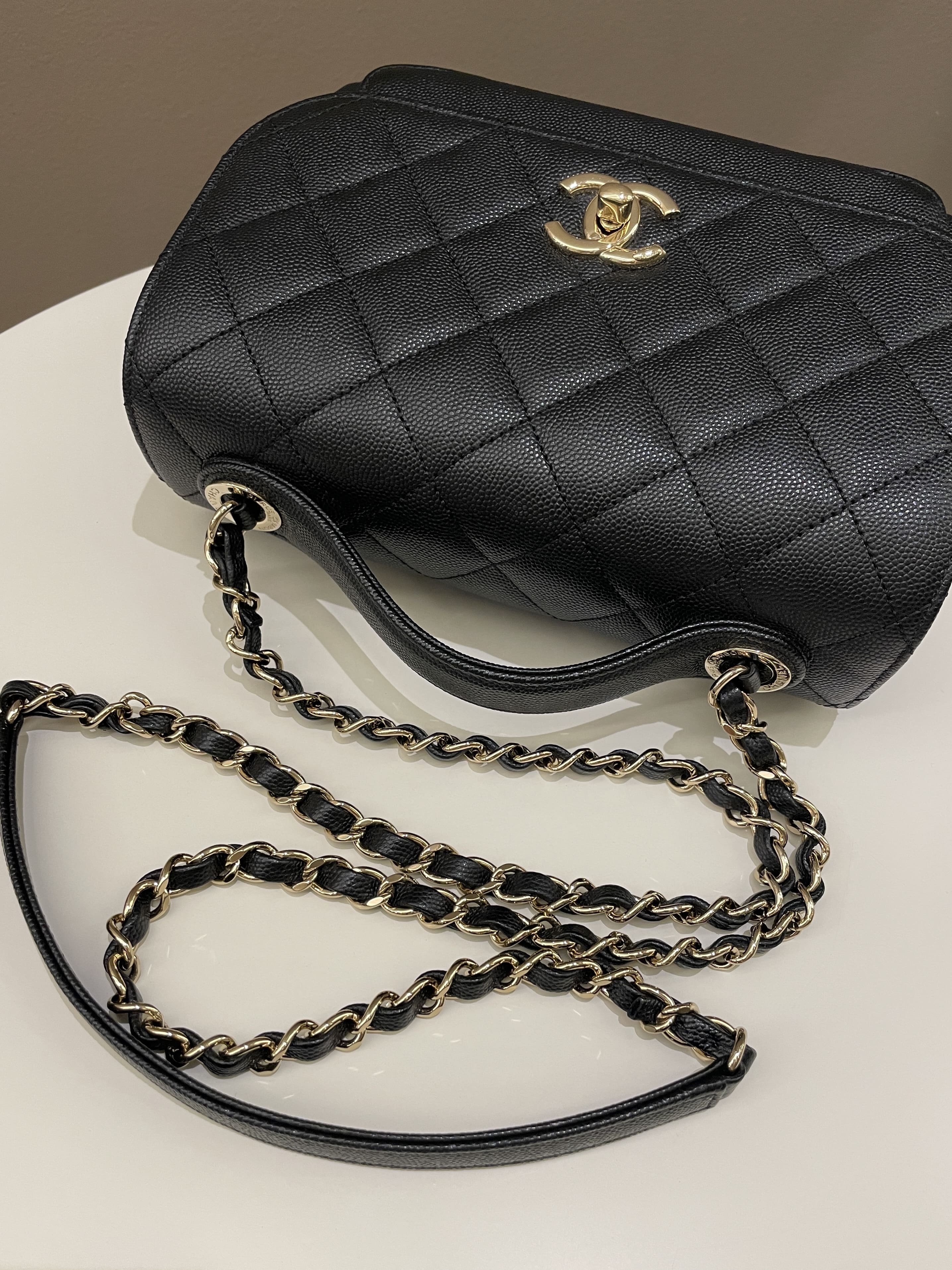 Chanel Business Affinity Flap Black Caviar