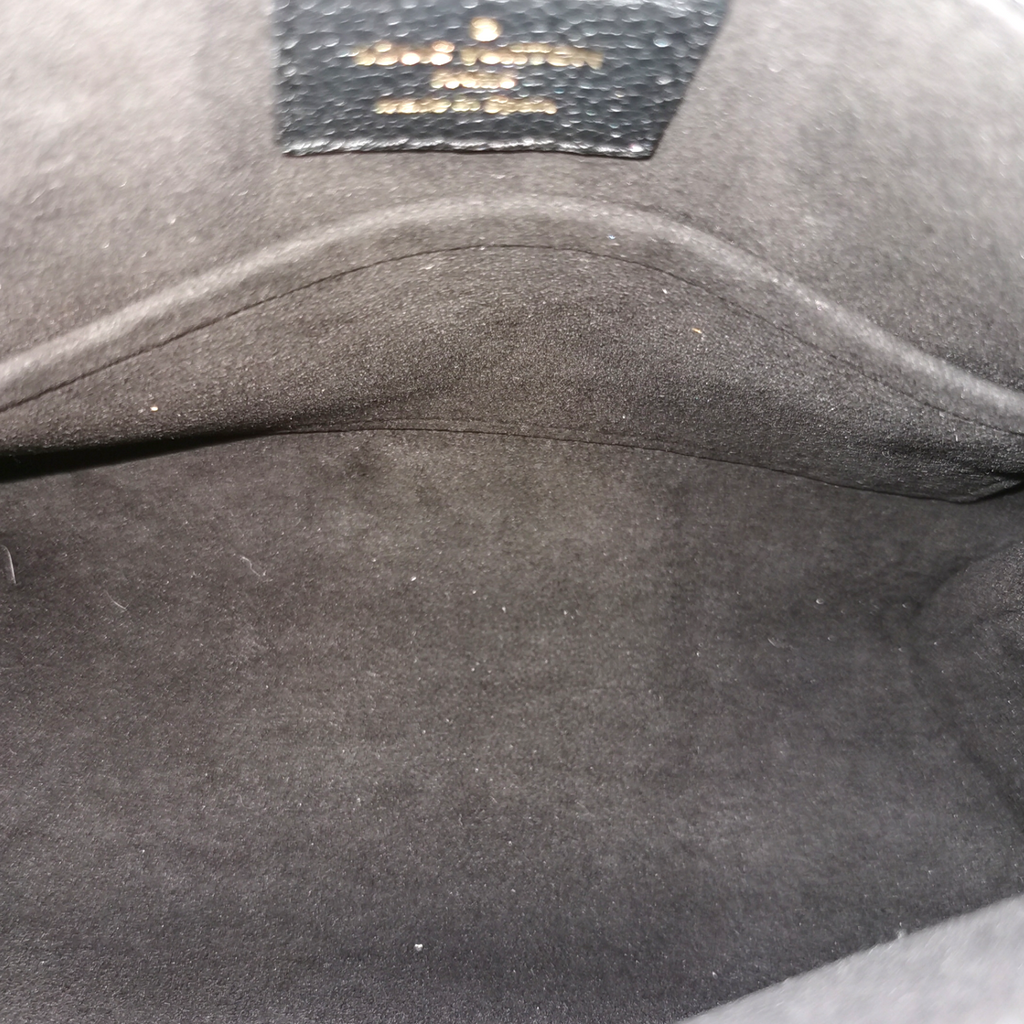 Louis Vuitton Georges BB Black Monogram Empreinte