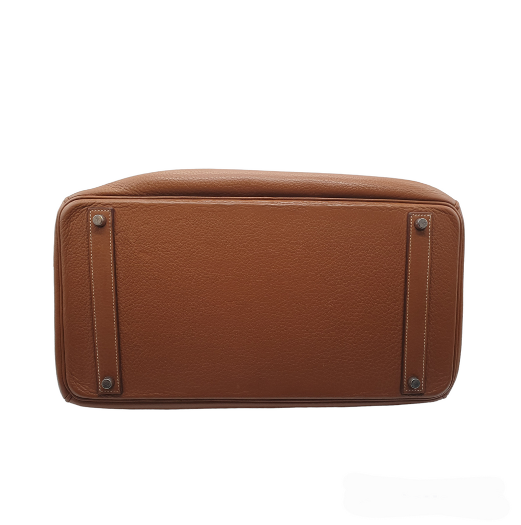 HermÃƒÆ’Ã‚Â¨s Birkin 40 Brown Clemence Palladium