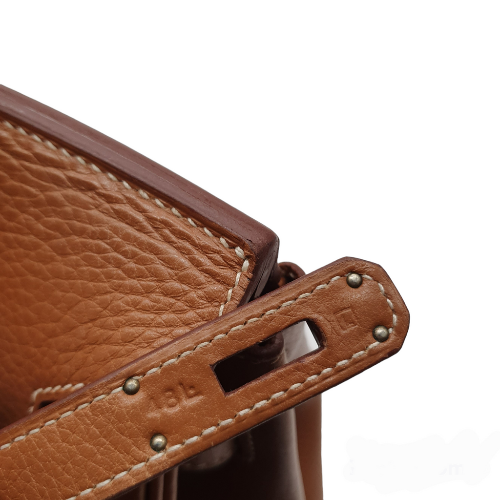 HermÃƒÆ’Ã‚Â¨s Birkin 40 Brown Clemence Palladium
