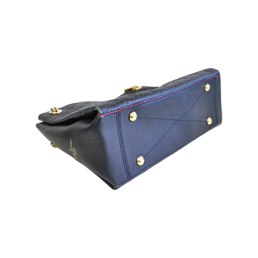 Louis Vuitton Surene mm Marine Rouge Monogram, emptied