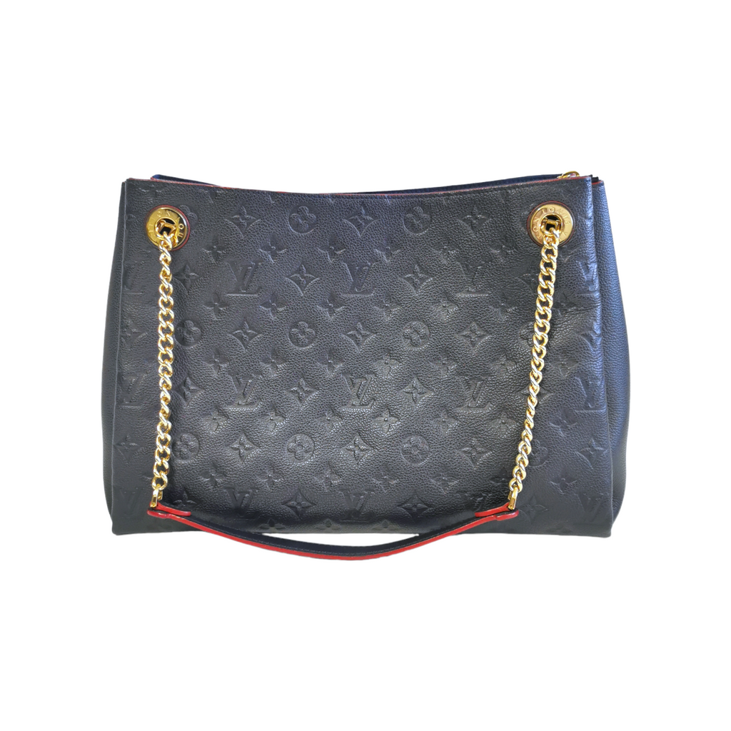 Louis Vuitton Surene MM Marine Rouge Monogram Empreinte
