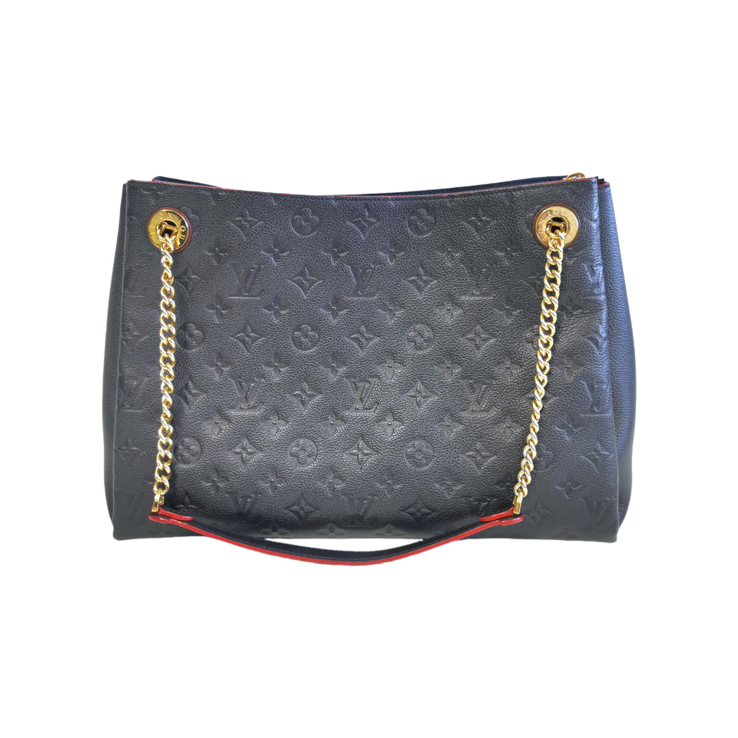 Louis Vuitton Surene MM Marine Rouge Monogram Empreinte