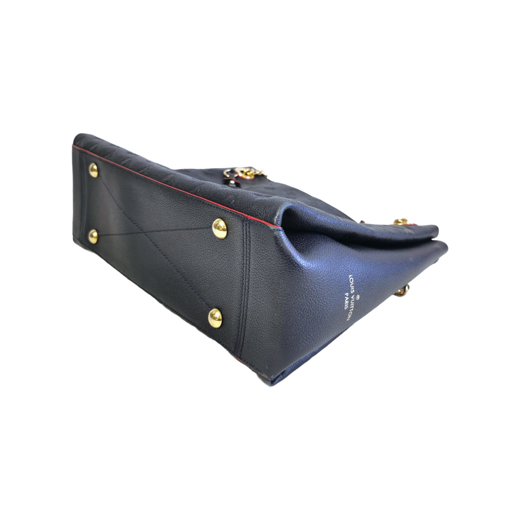 Louis Vuitton Surene mm Marine Rouge Monogram, emptied